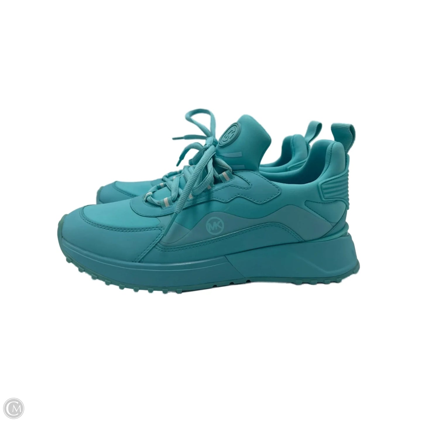 LIKE NEW! Shoes Designer By Michael Kors In Blue, Size: 9