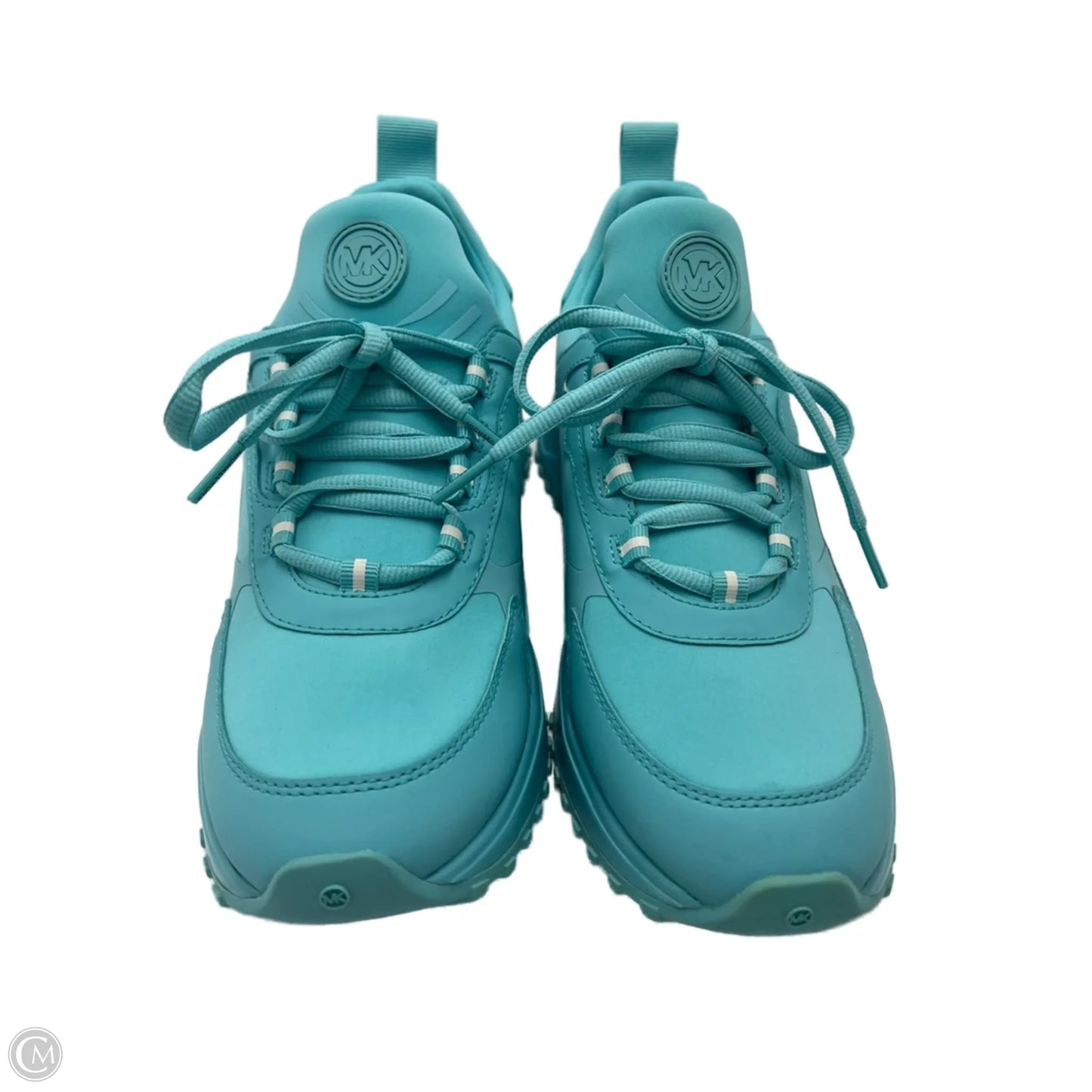 LIKE NEW! Shoes Designer By Michael Kors In Blue, Size: 9
