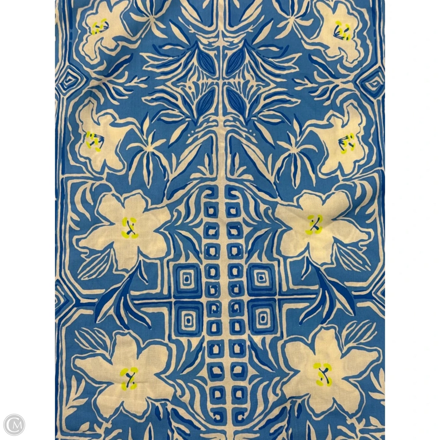 Top Sleeveless Designer By Lilly Pulitzer In Blue, Size: M