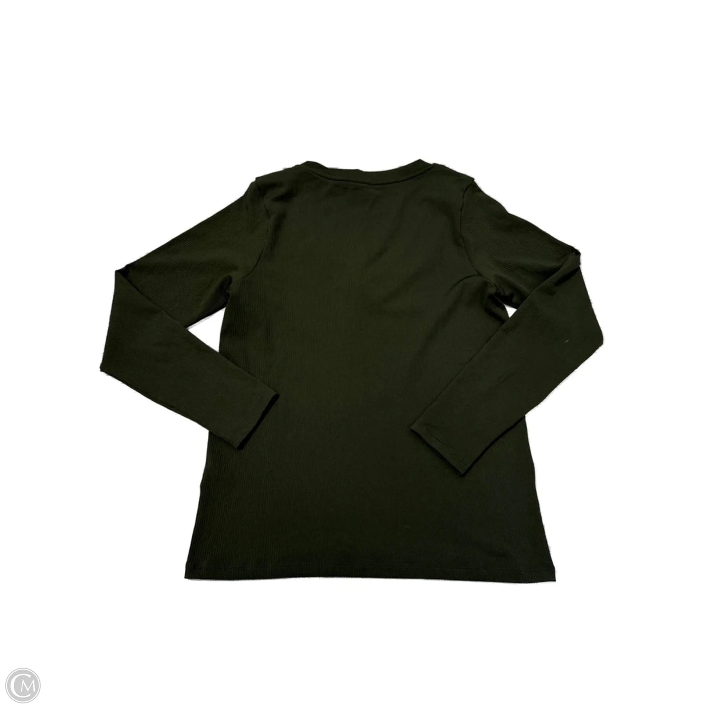 Athletic Top Long Sleeve Crewneck By Athleta In Green, Size: Xl