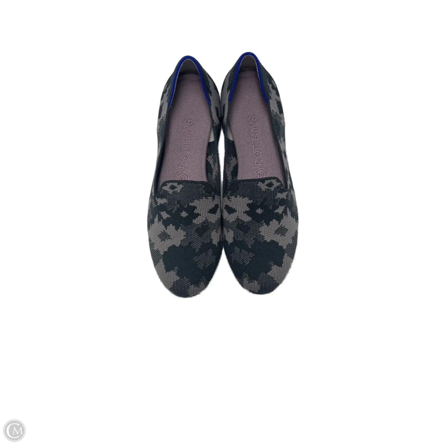 Shoes Designer By Rothys In Grey & Purple, Size: 9