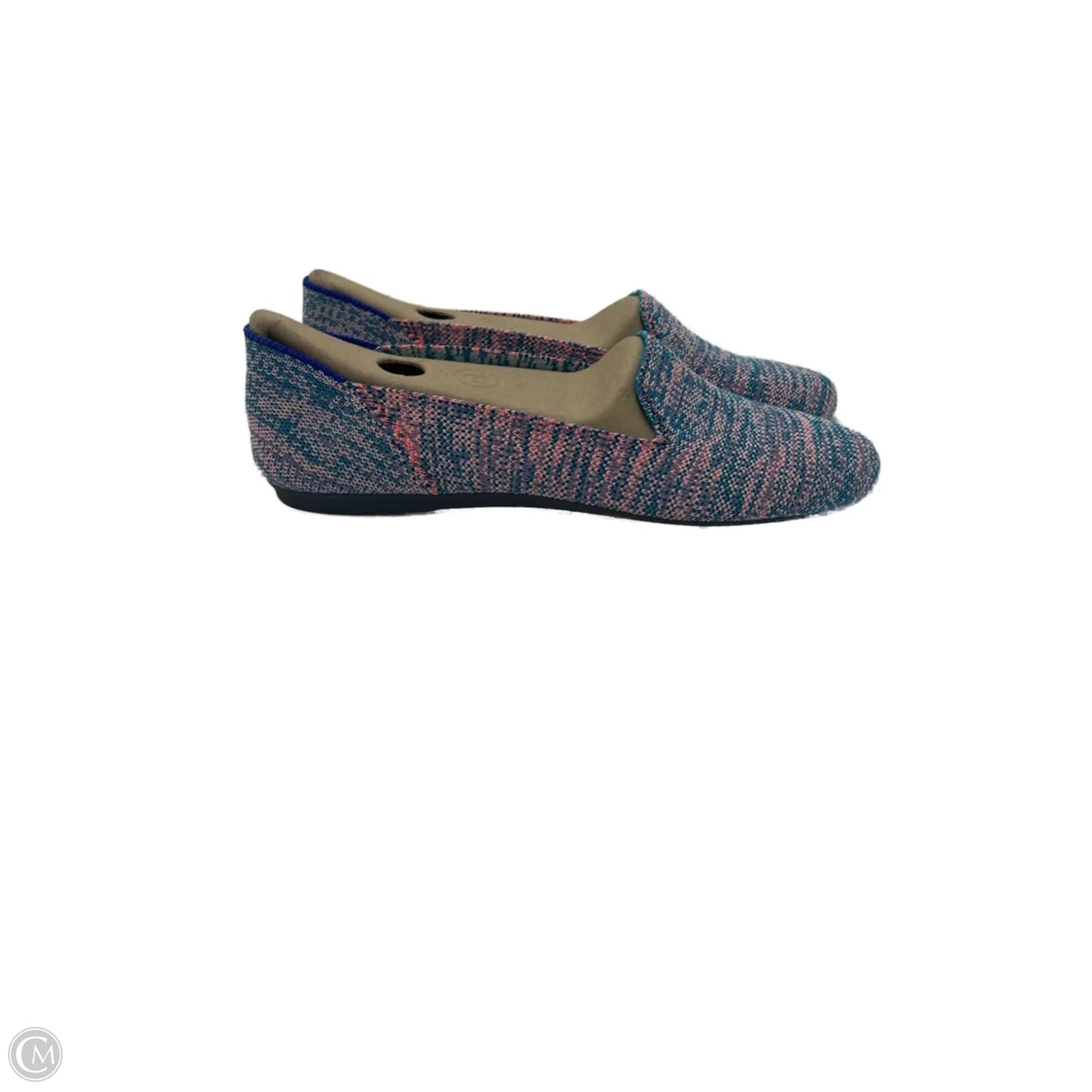 Shoes Designer By Rothys In Blue & Pink, Size: 8.5