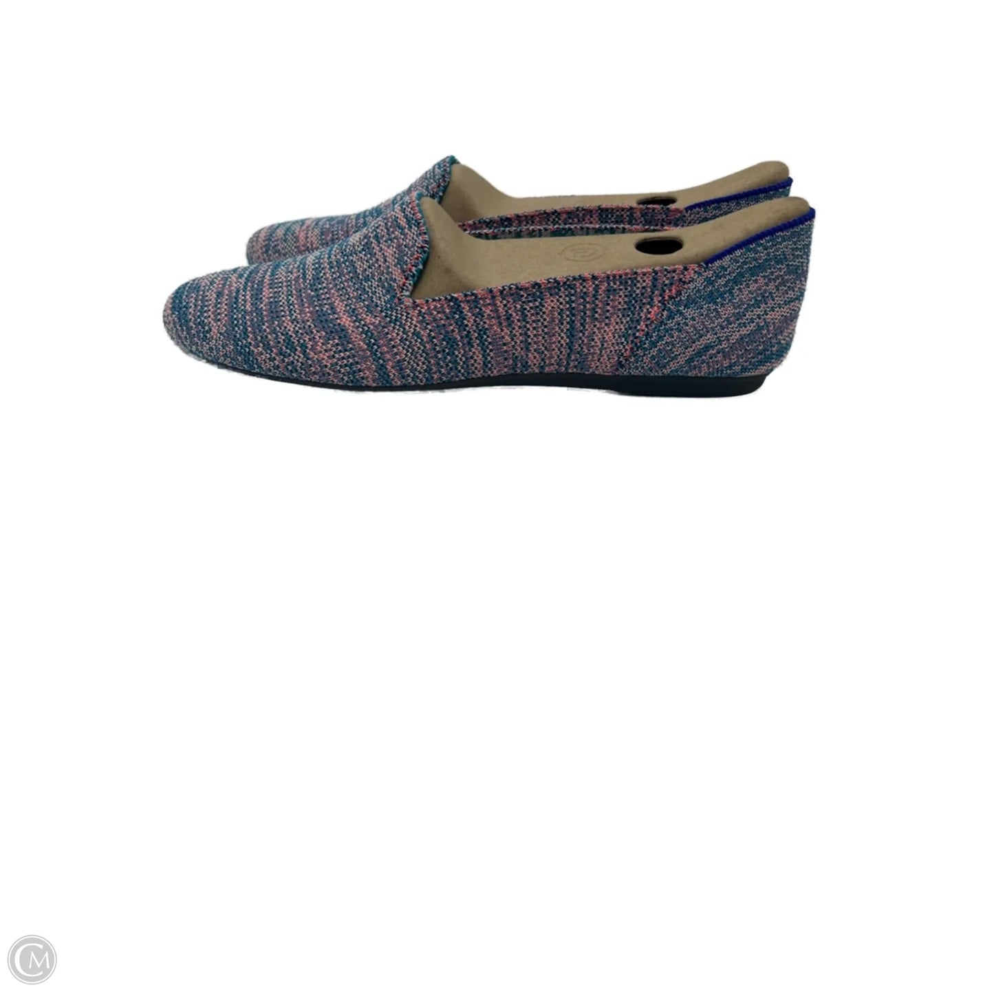 Shoes Designer By Rothys In Blue & Pink, Size: 8.5
