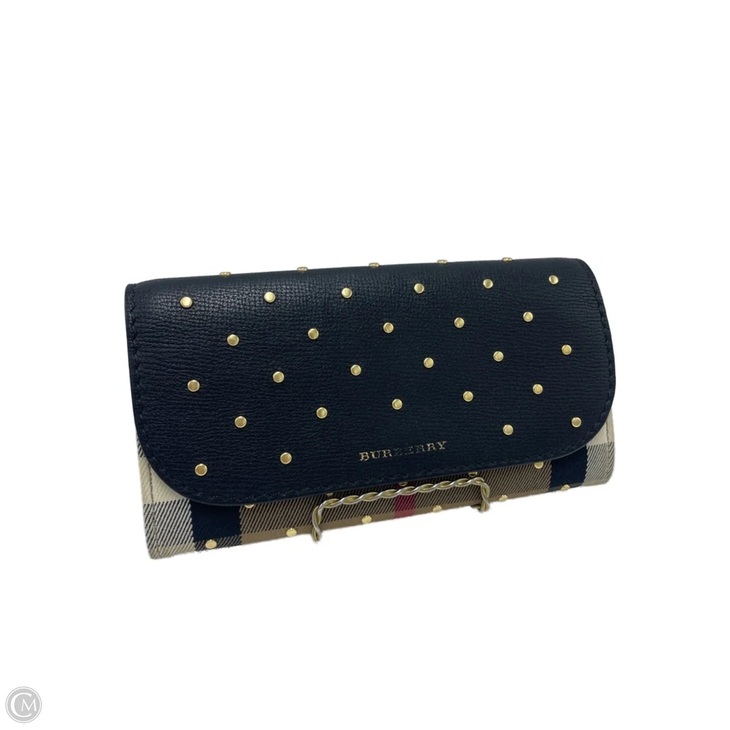 Burberry Derby Round Studs Luxury Wallet