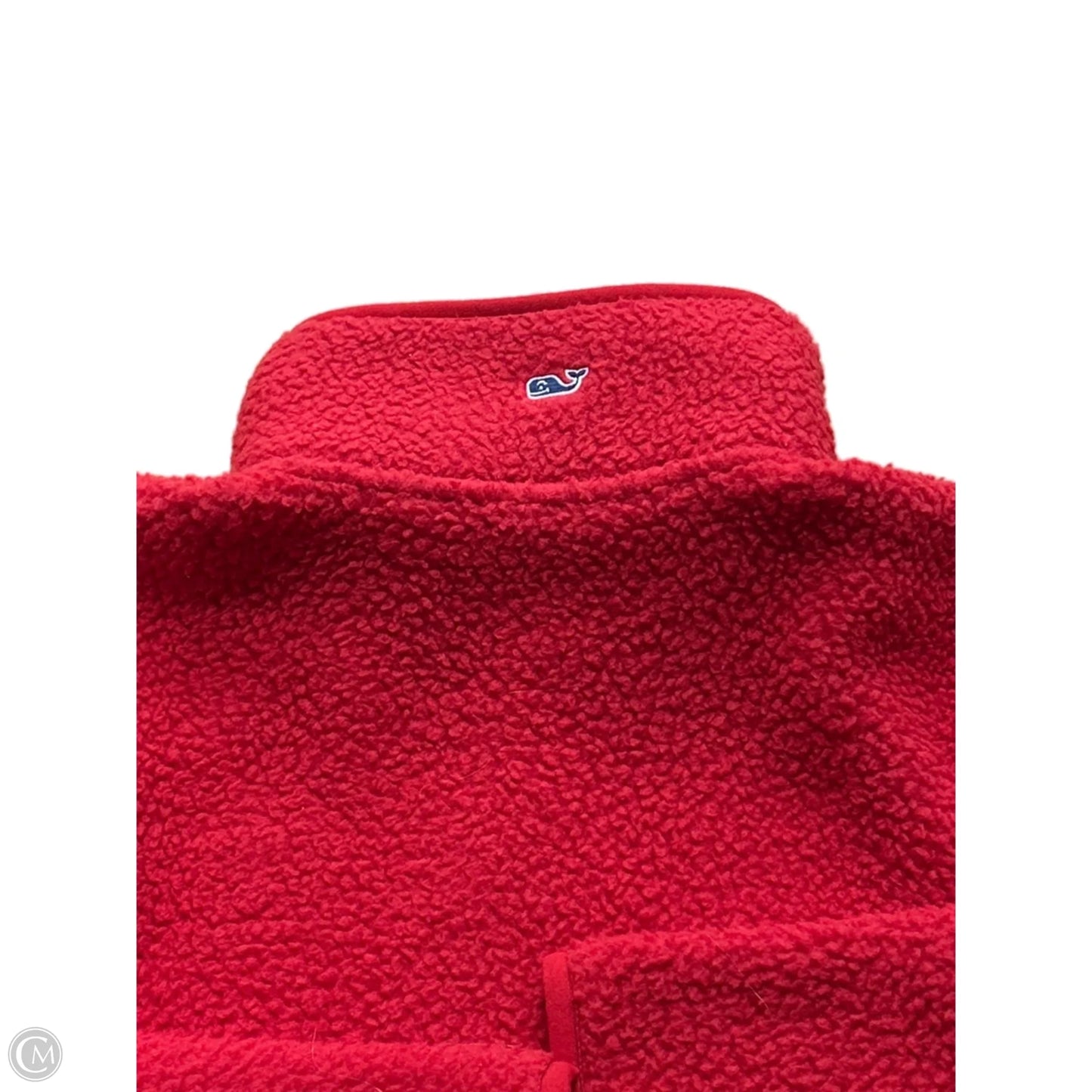 Sweatshirt Collar By Vineyard Vines In Red, Size: Xxs