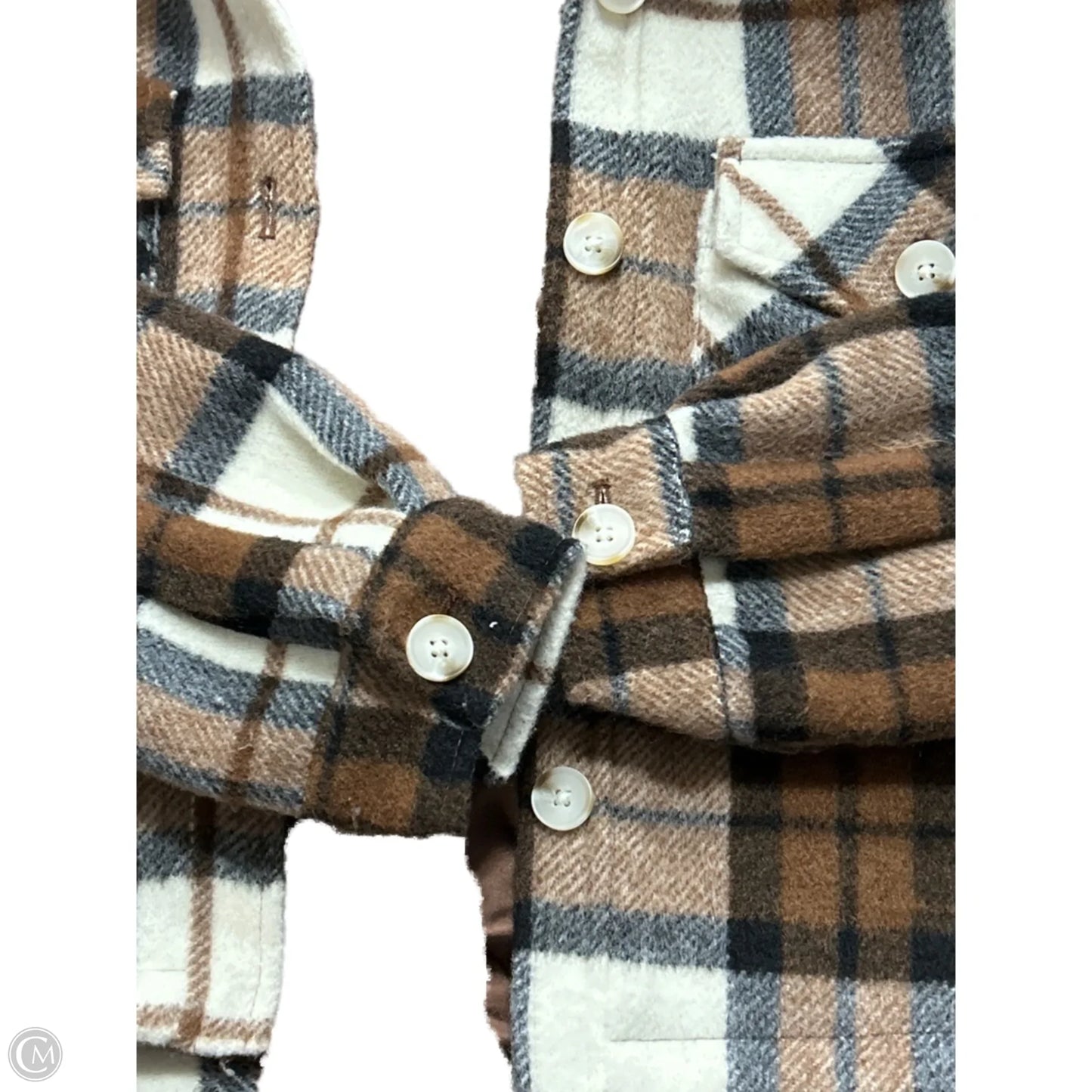 Jacket Other By Blanknyc In Plaid Pattern, Size: Xs