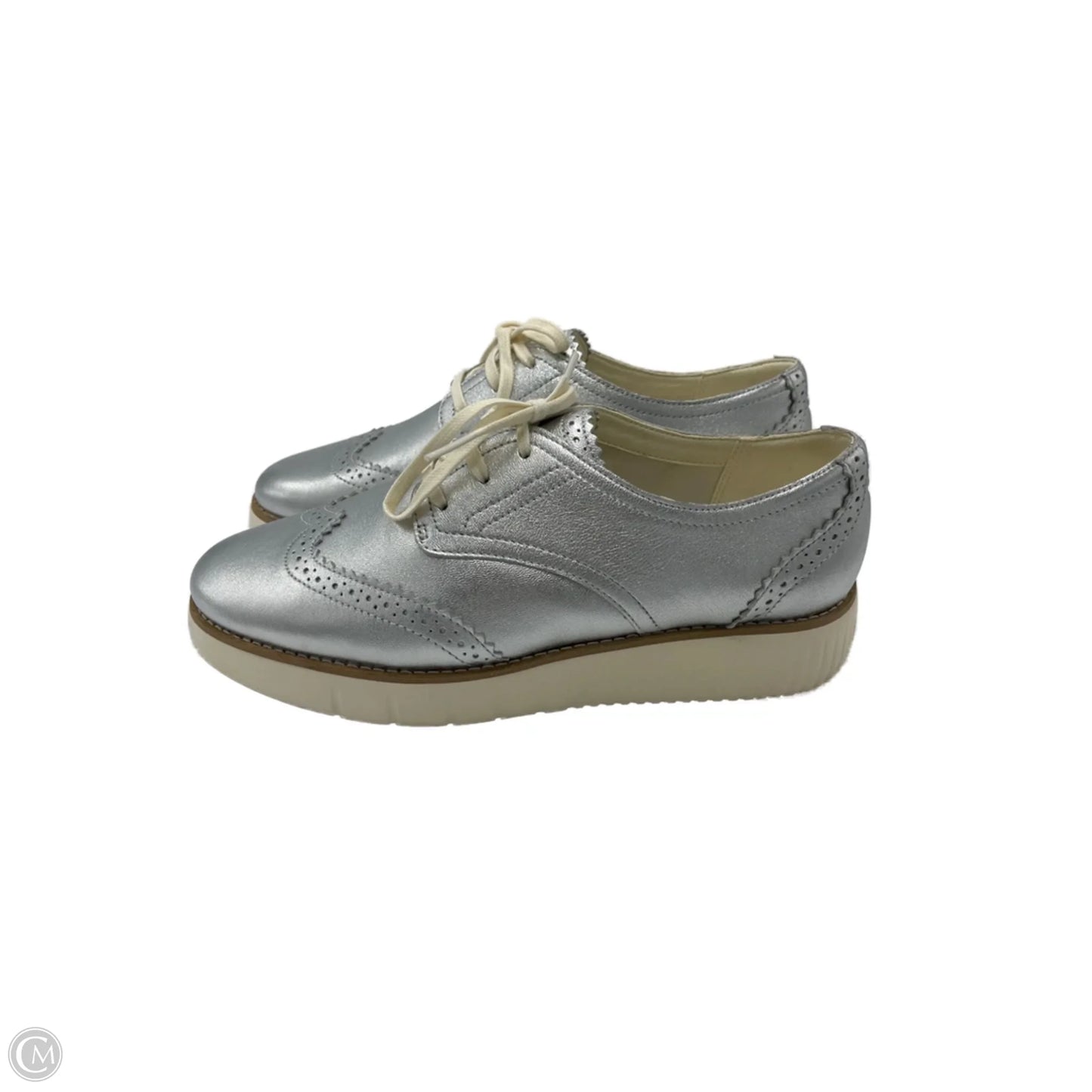 Shoes Designer By Cole-Haan In Silver, Size: 8.5