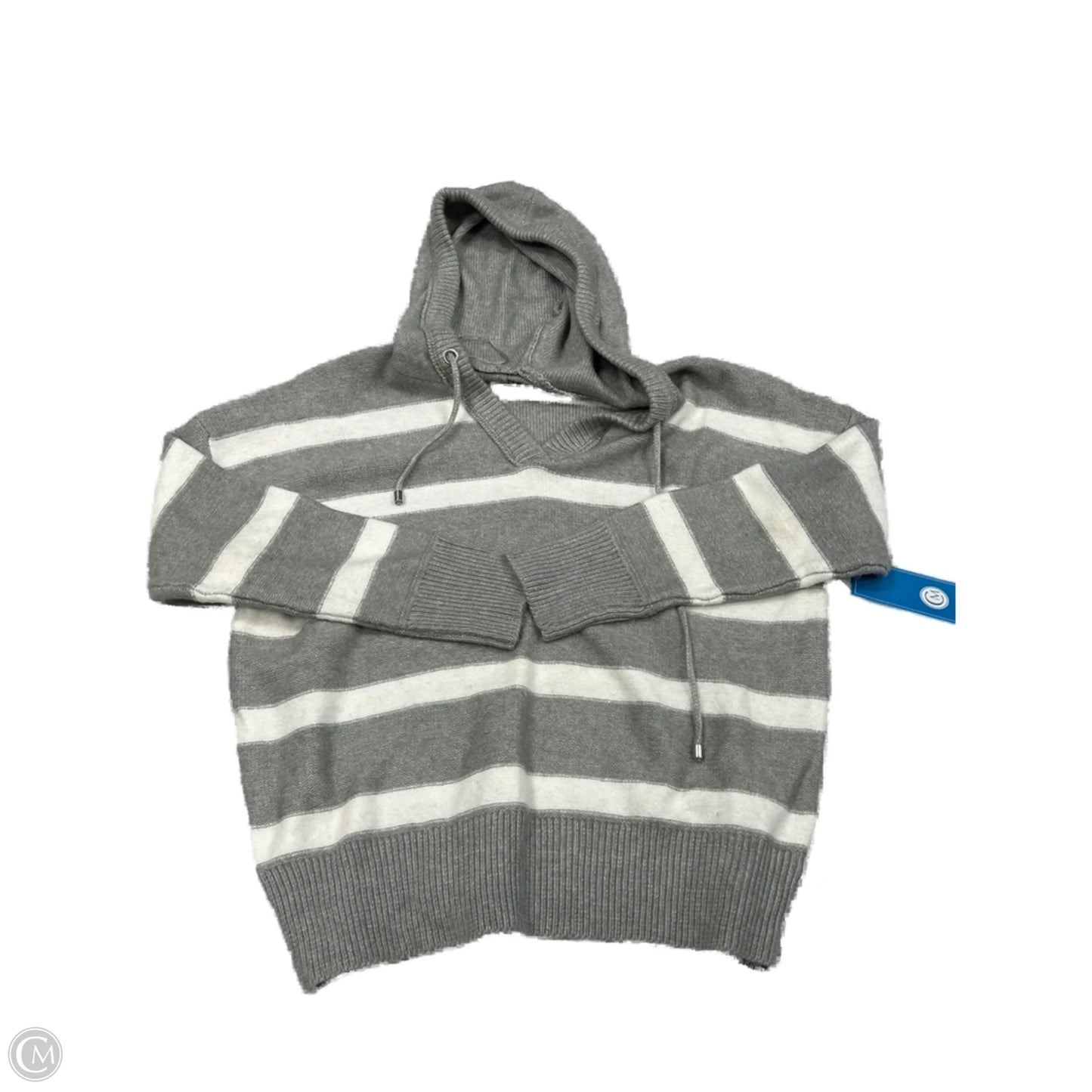 Sweater By Joie In Grey & White, Size: S