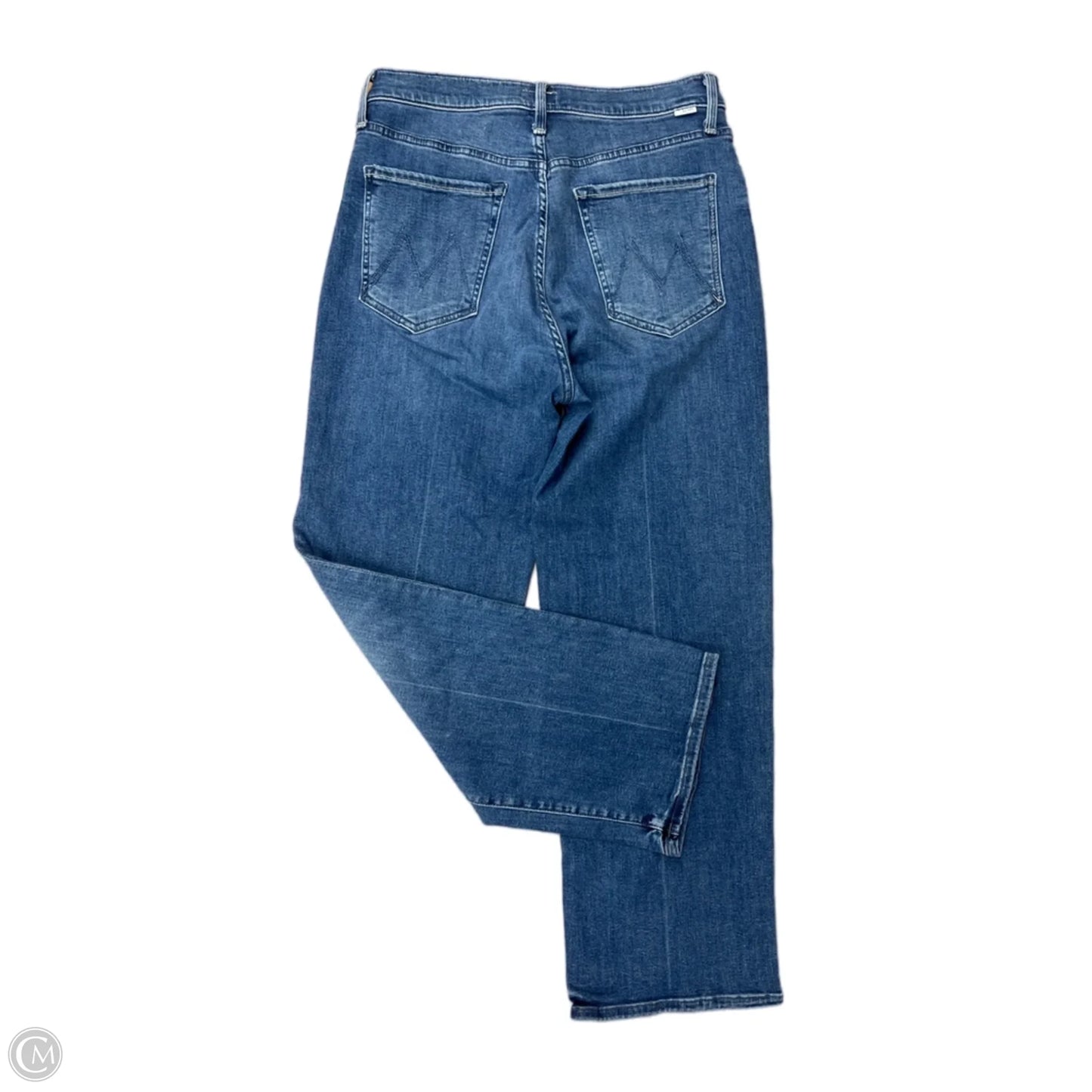 Jeans Straight By Mother In Blue, Size: 10