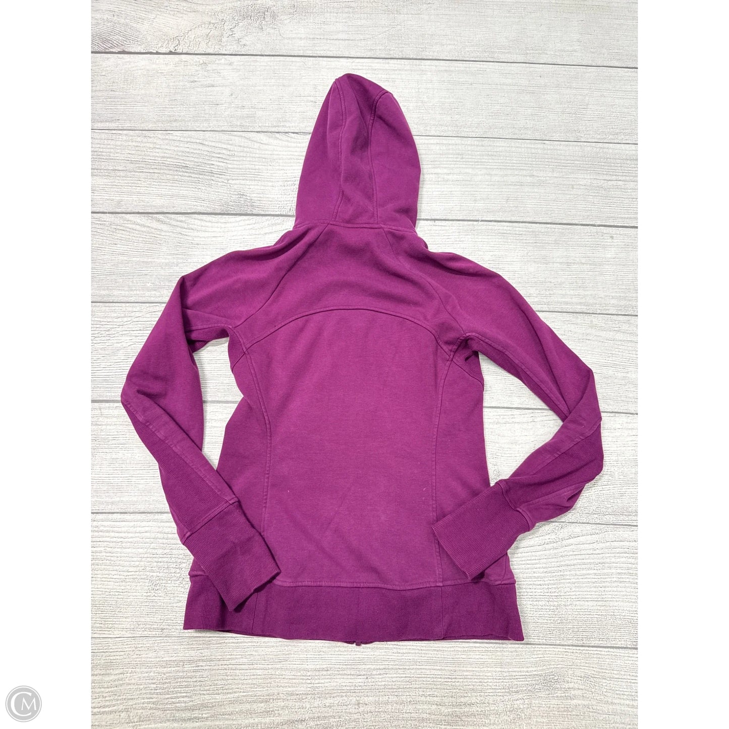 Athletic Jacket By Athleta In Purple, Size: S