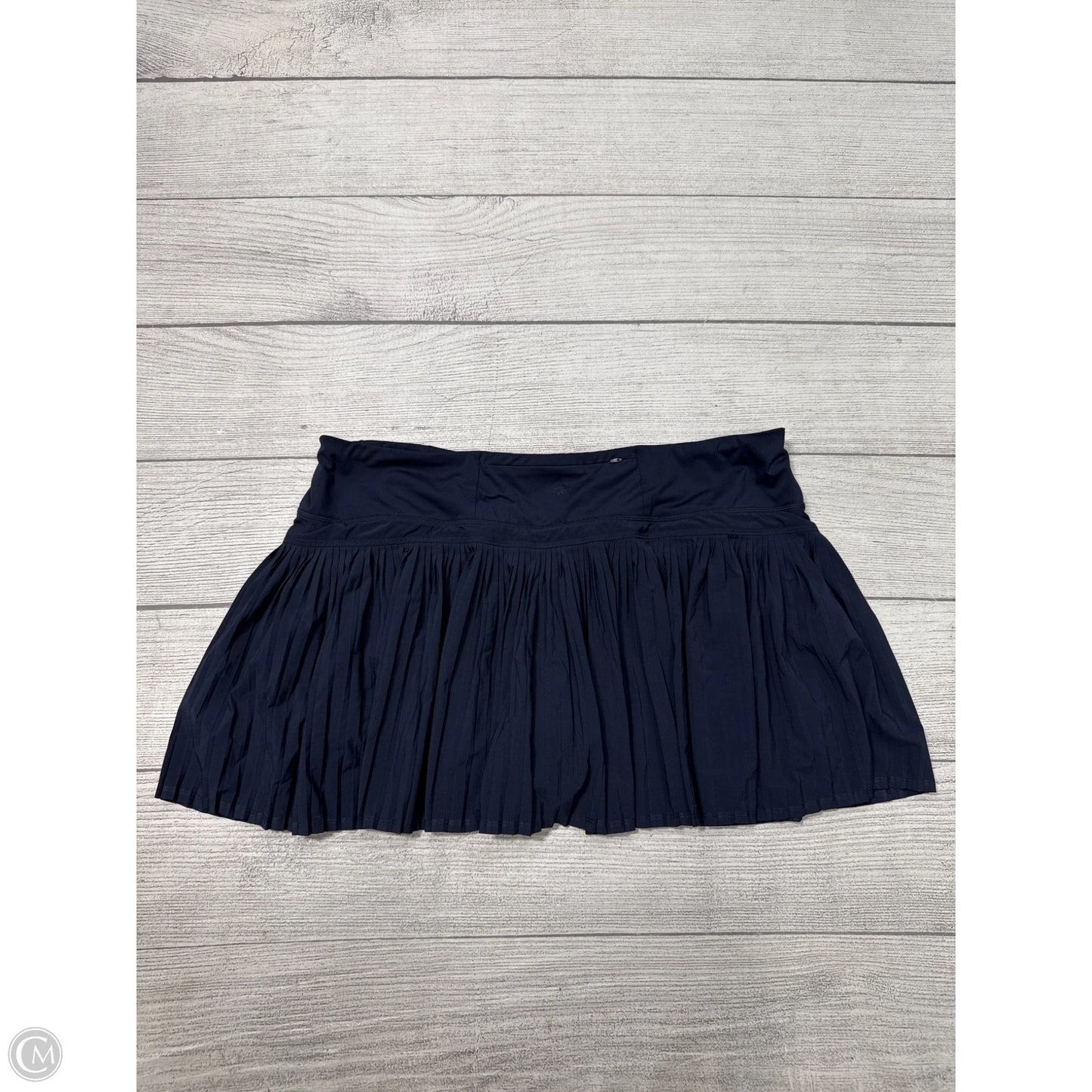 Athletic Skort By Athleta In Navy, Size: 1x