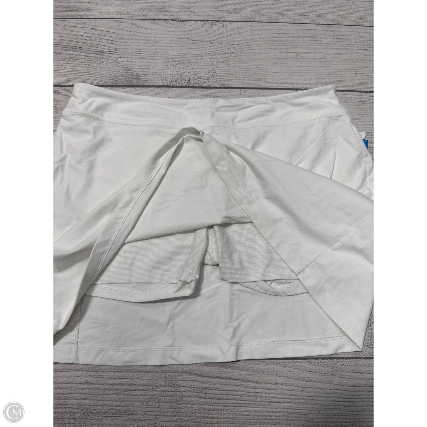 Athletic Skort By Athleta In White, Size: 1x