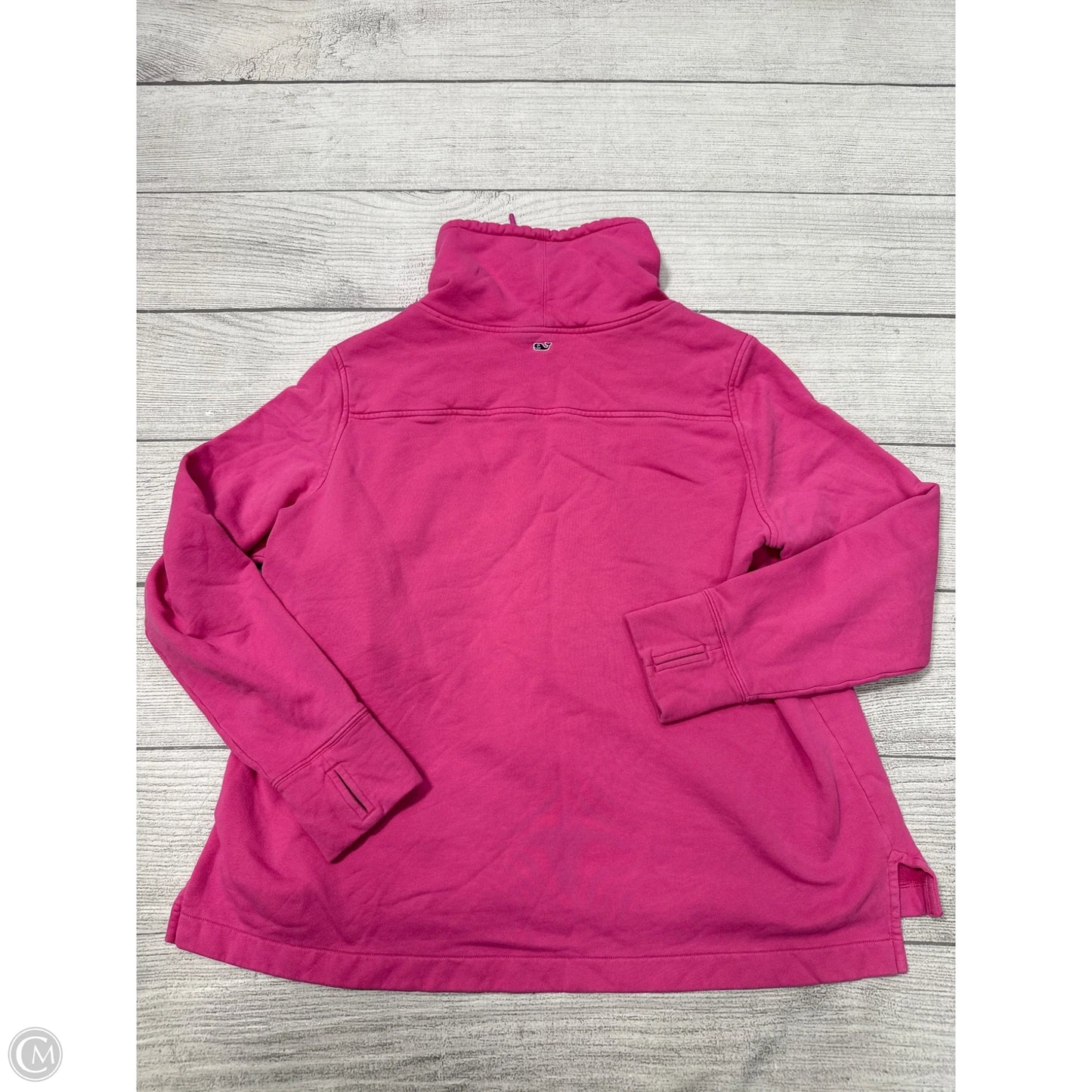 Sweatshirt Collar By Vineyard Vines In Pink, Size: Xxl