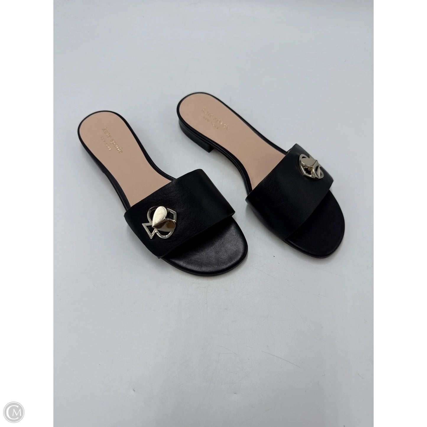 Sandals Designer By Kate Spade In Black, Size: 7