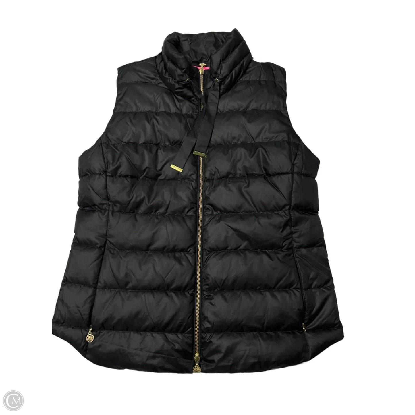 Vest Designer By Lilly Pulitzer In Black, Size: L