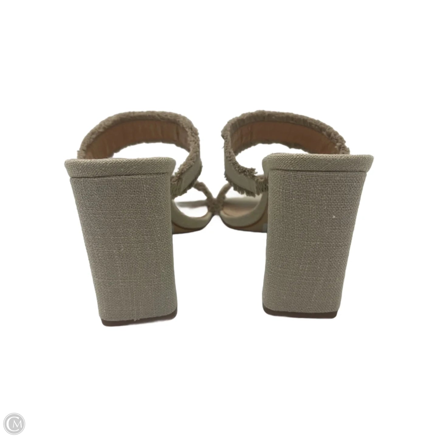 New! Shoes Heels Block By Schutz In Tan, Size: 8
