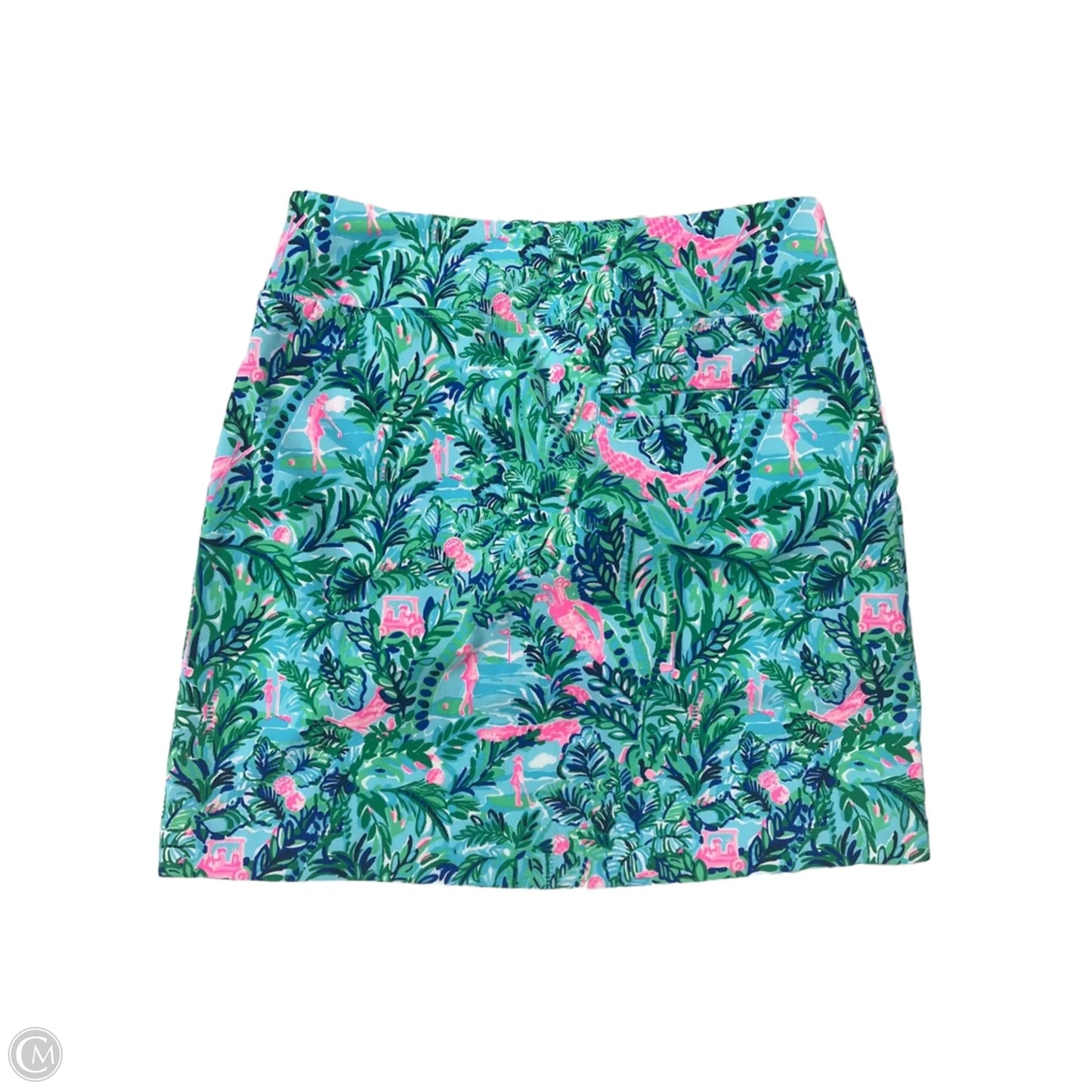 Skort Designer By Lilly Pulitzer In Green, Size: Xs