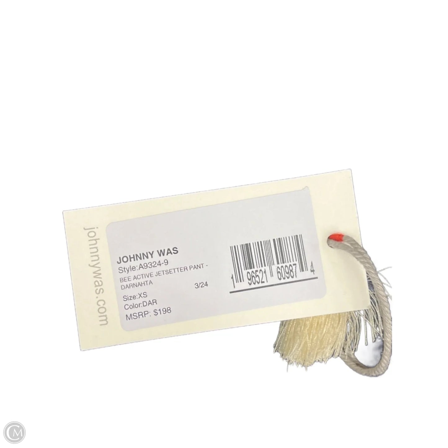 Pants Other By Johnny Was In Navy, Size: Xs