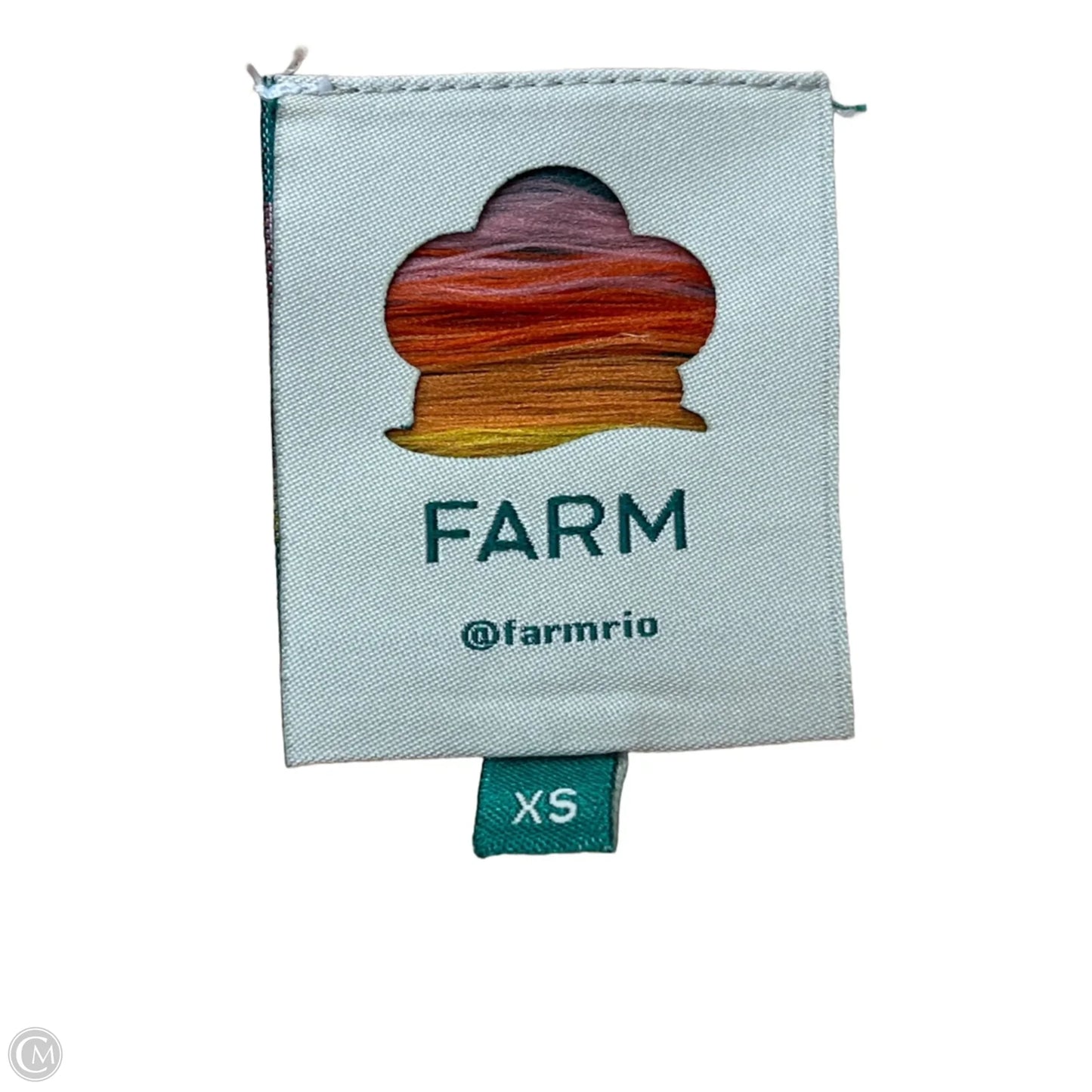 Top Long Sleeve By Farm Rio In Orange, Size: Xs