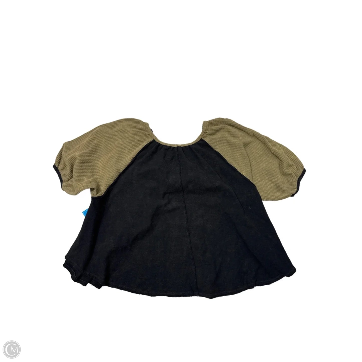 Top Short Sleeve By We The Free In Black & Grey, Size: S