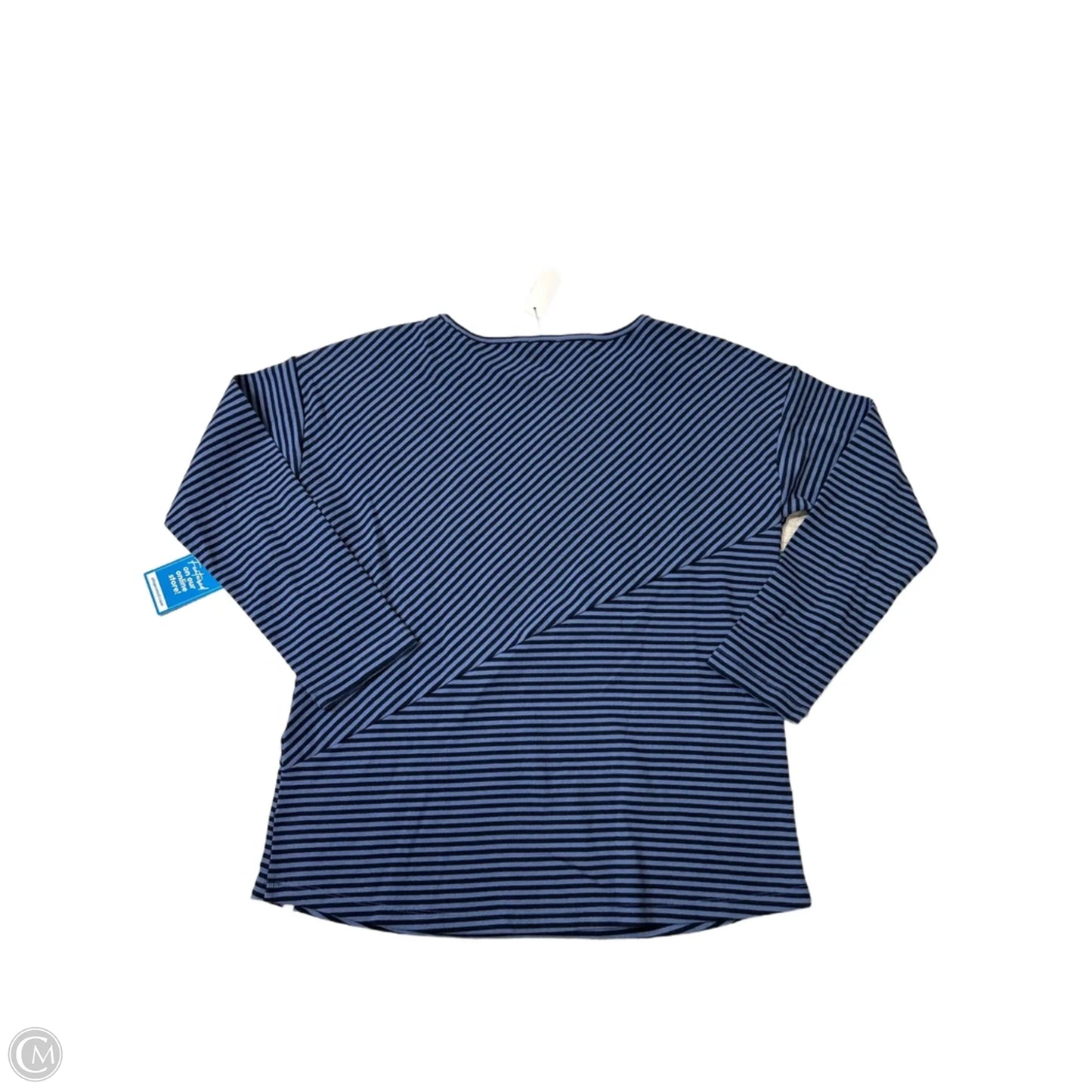 New! Top Long Sleeve By Talbots In Blue, Size: Mp