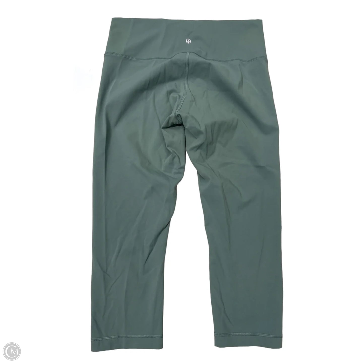 Athletic Capris By Lululemon In Green, Size: L