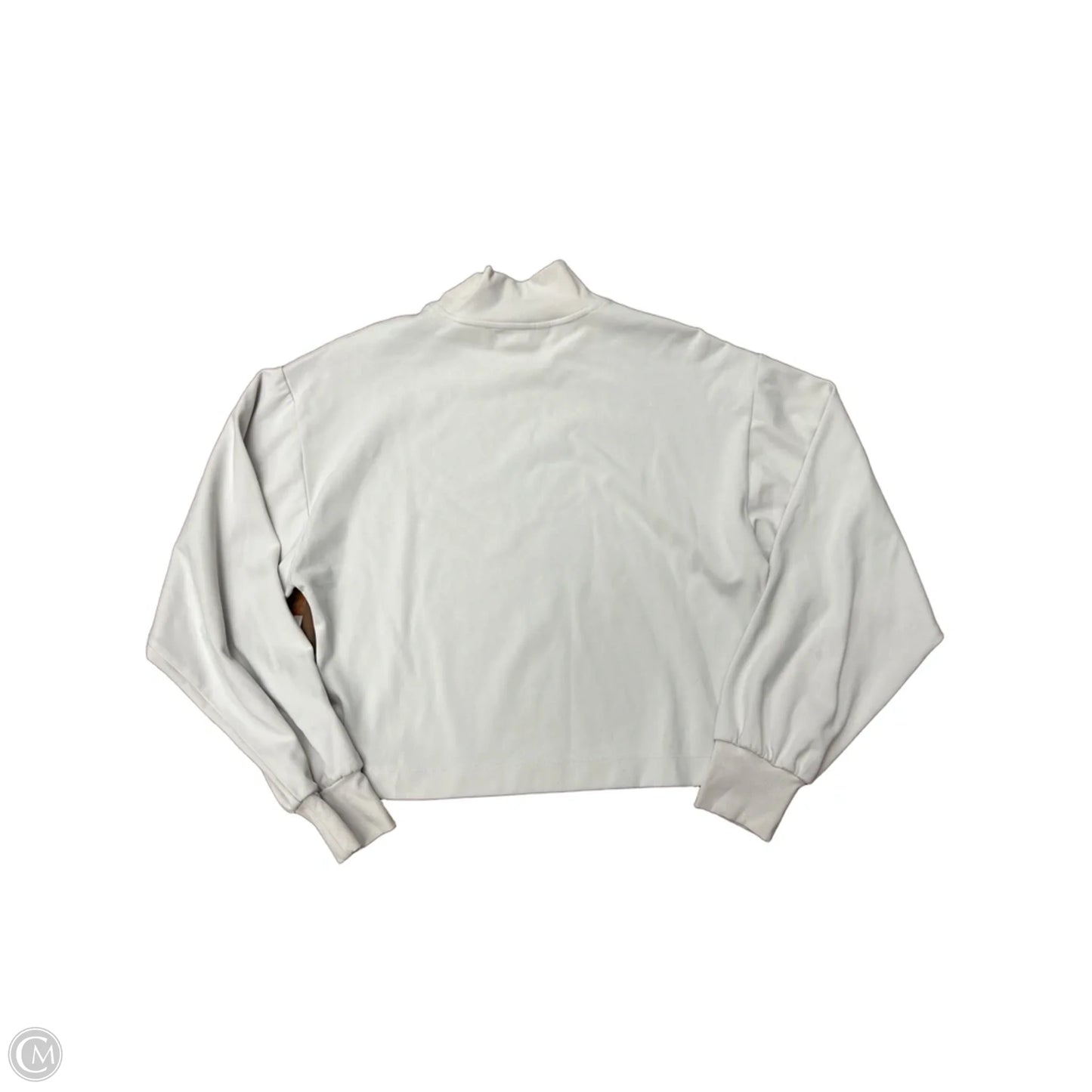 Athletic Sweatshirt Collar By Athleta In Brown & White, Size: S