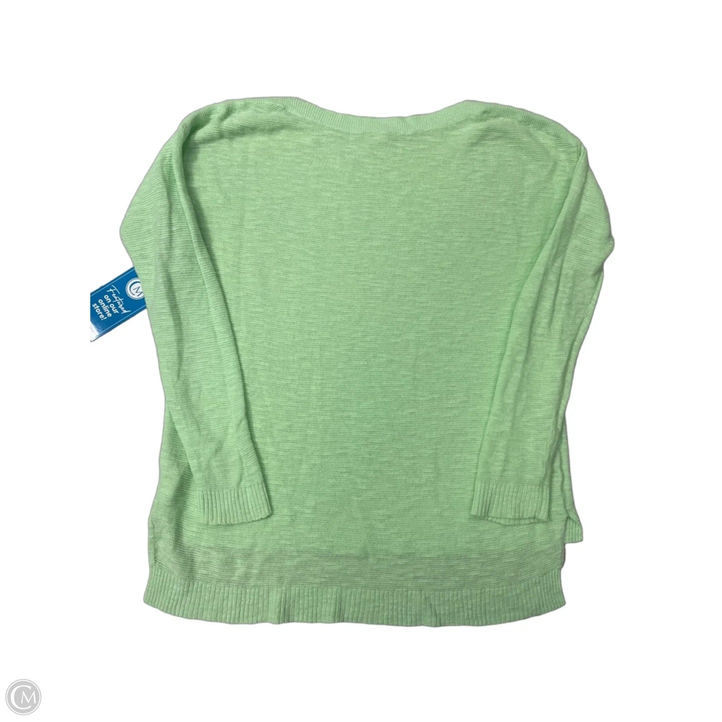 Sweater By Eileen Fisher In Green, Size: Xs