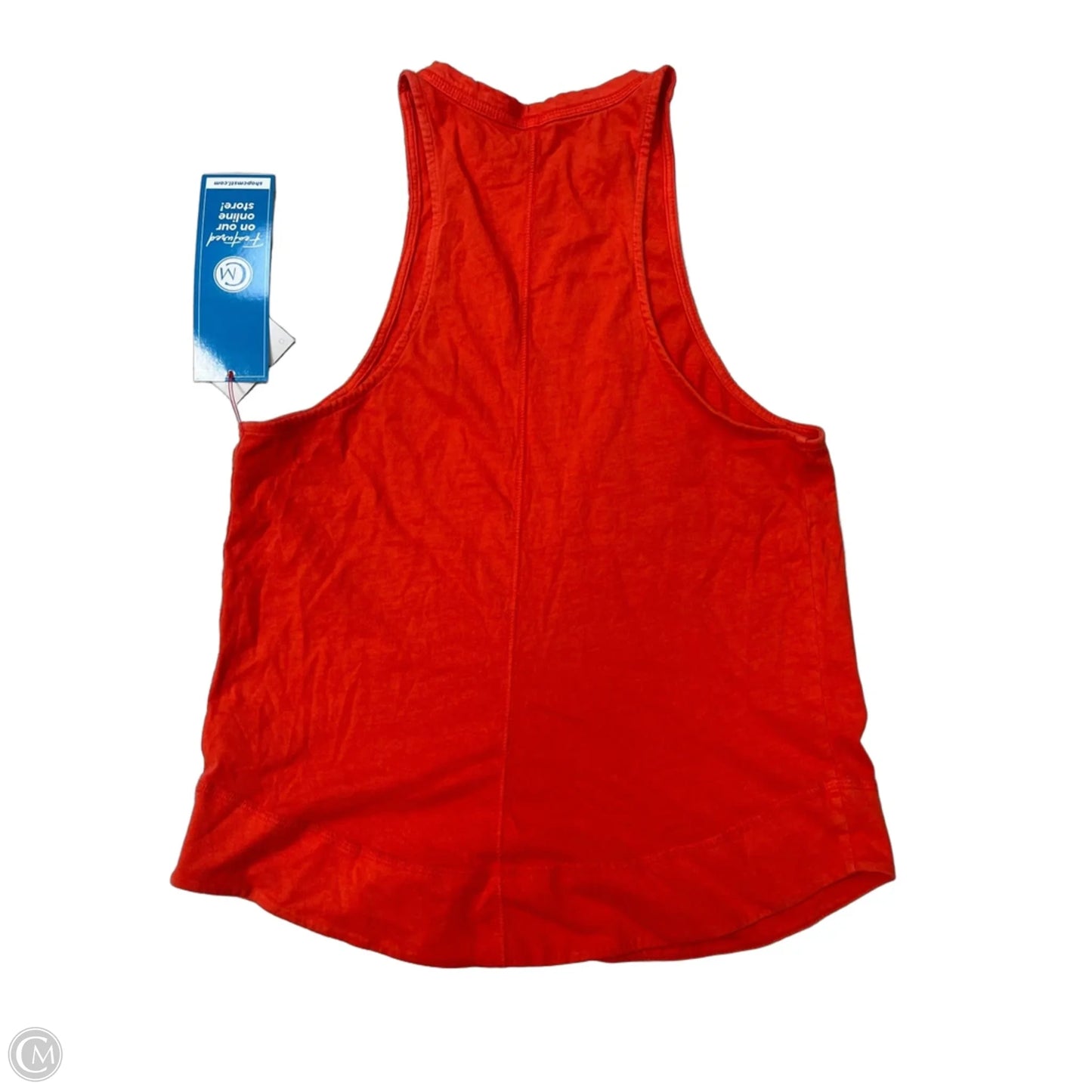 Top Sleeveless By Free People In Orange, Size: Xs