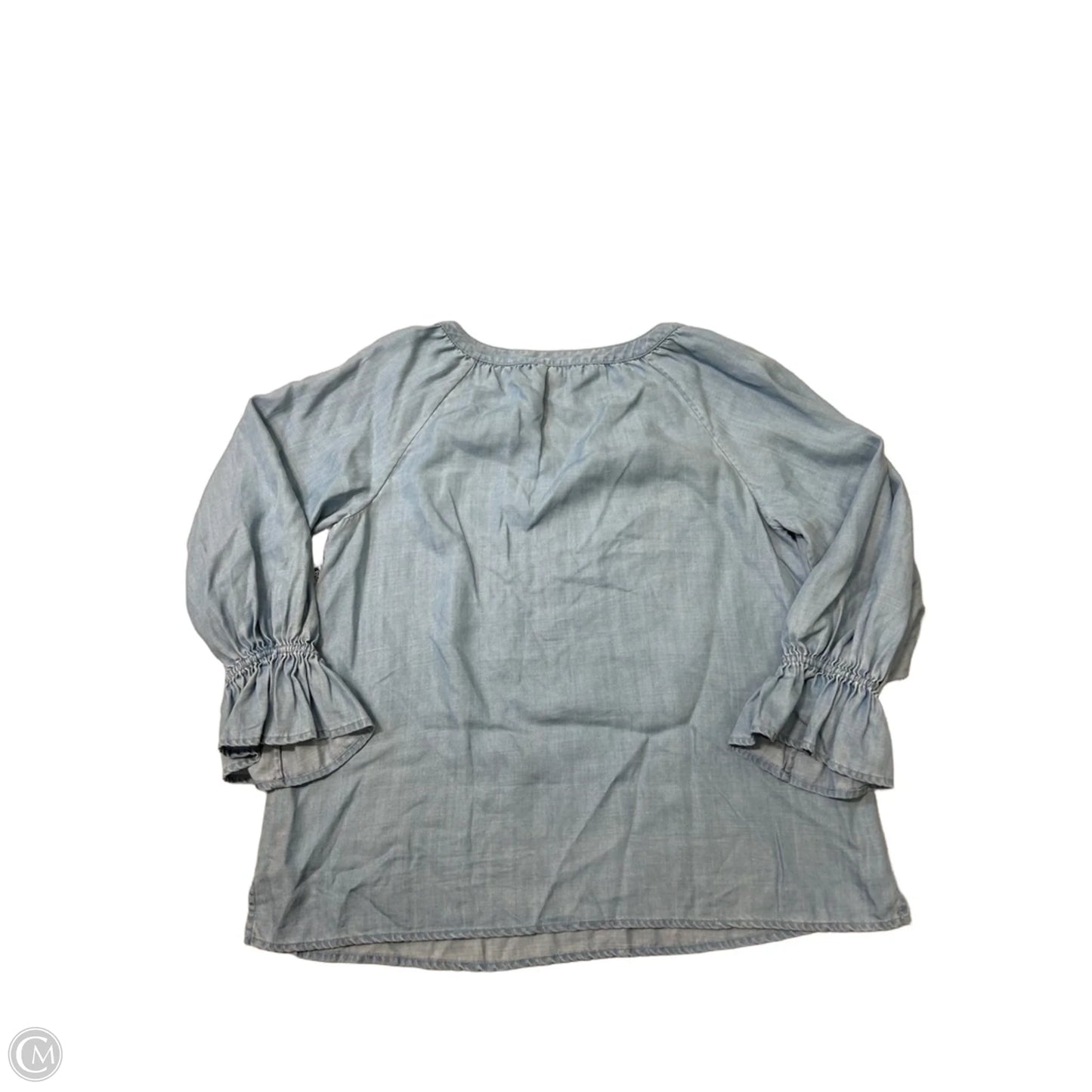 Top Long Sleeve By Tommy Bahama In Blue, Size: S