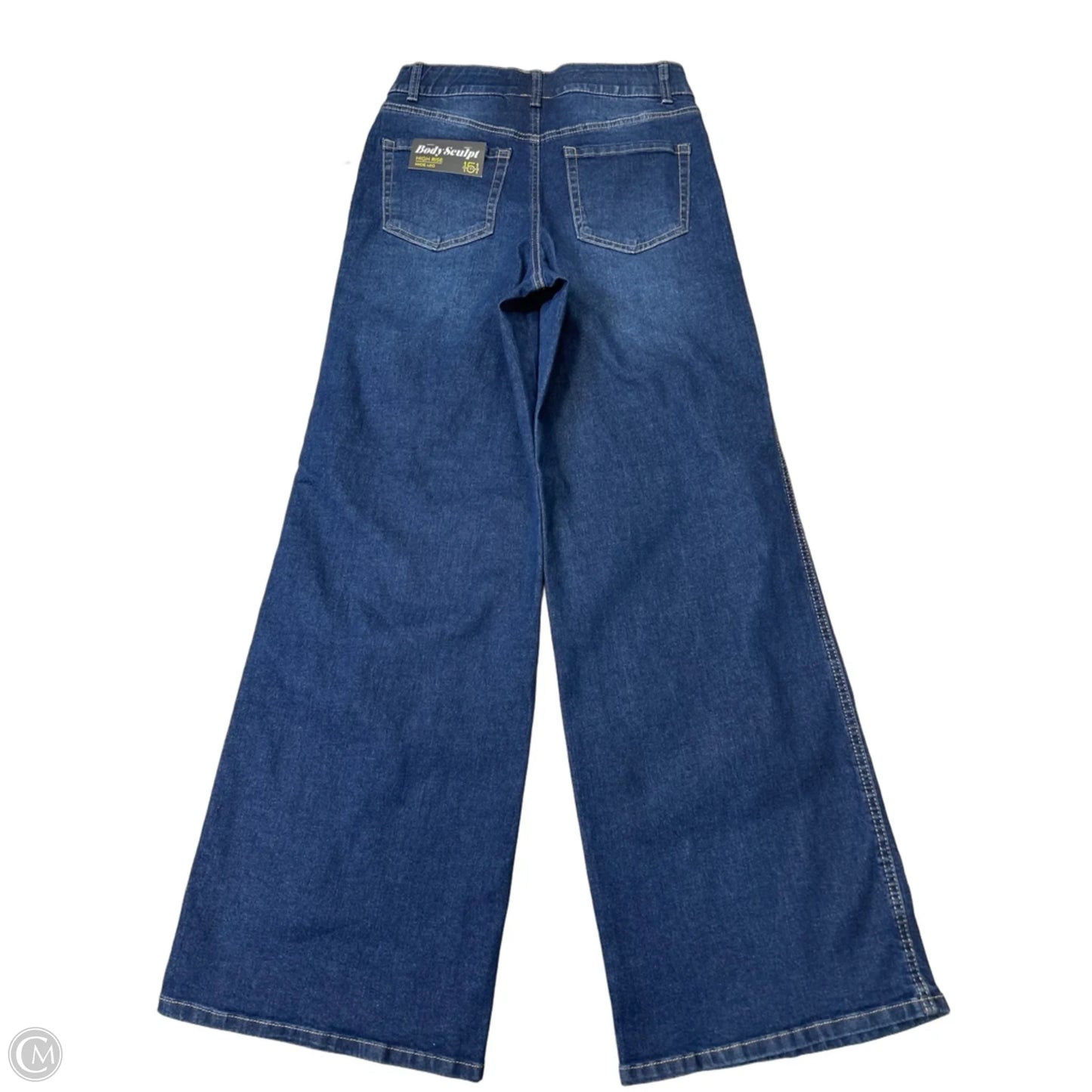 New! Jeans Wide Leg By One 5 One In Blue, Size: M