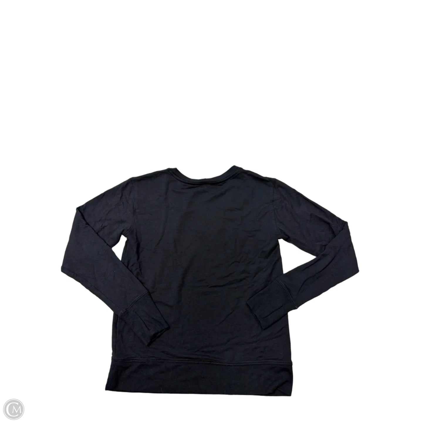 Athletic Top Long Sleeve Crewneck By Athleta In Black, Size: Xs