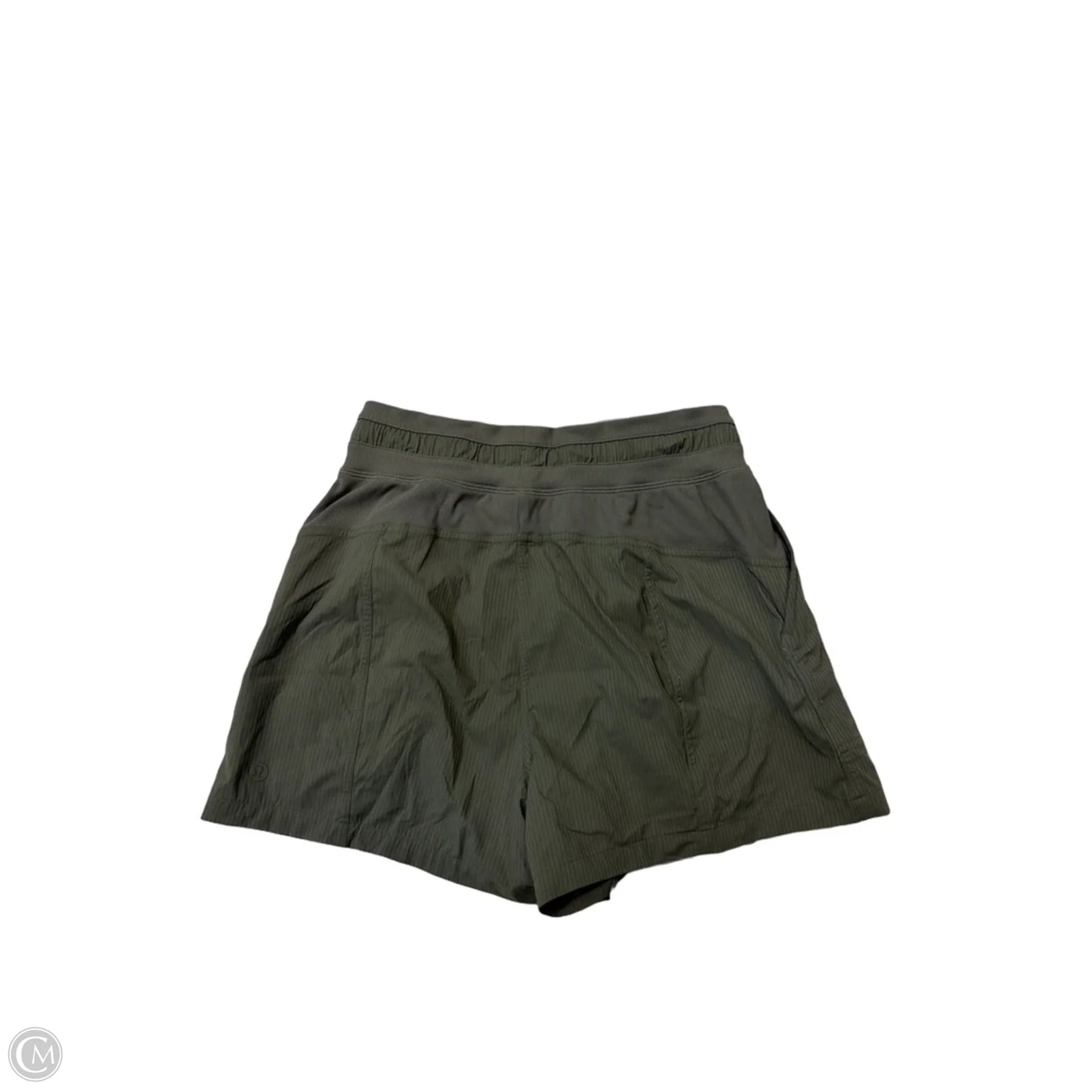 Athletic Shorts By Lululemon In Green, Size: S