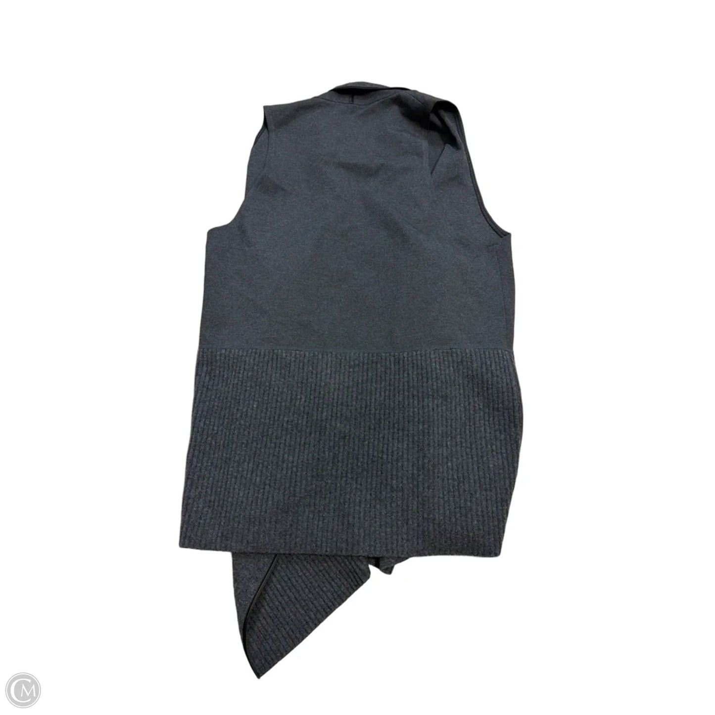 Jacket Designer By Lafayette 148 In Grey, Size: M