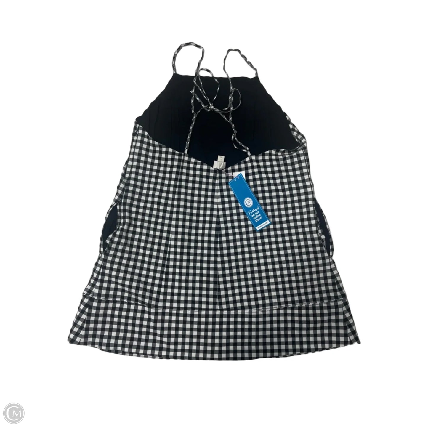 Dress Casual Short By Maeve In Black & White, Size: L