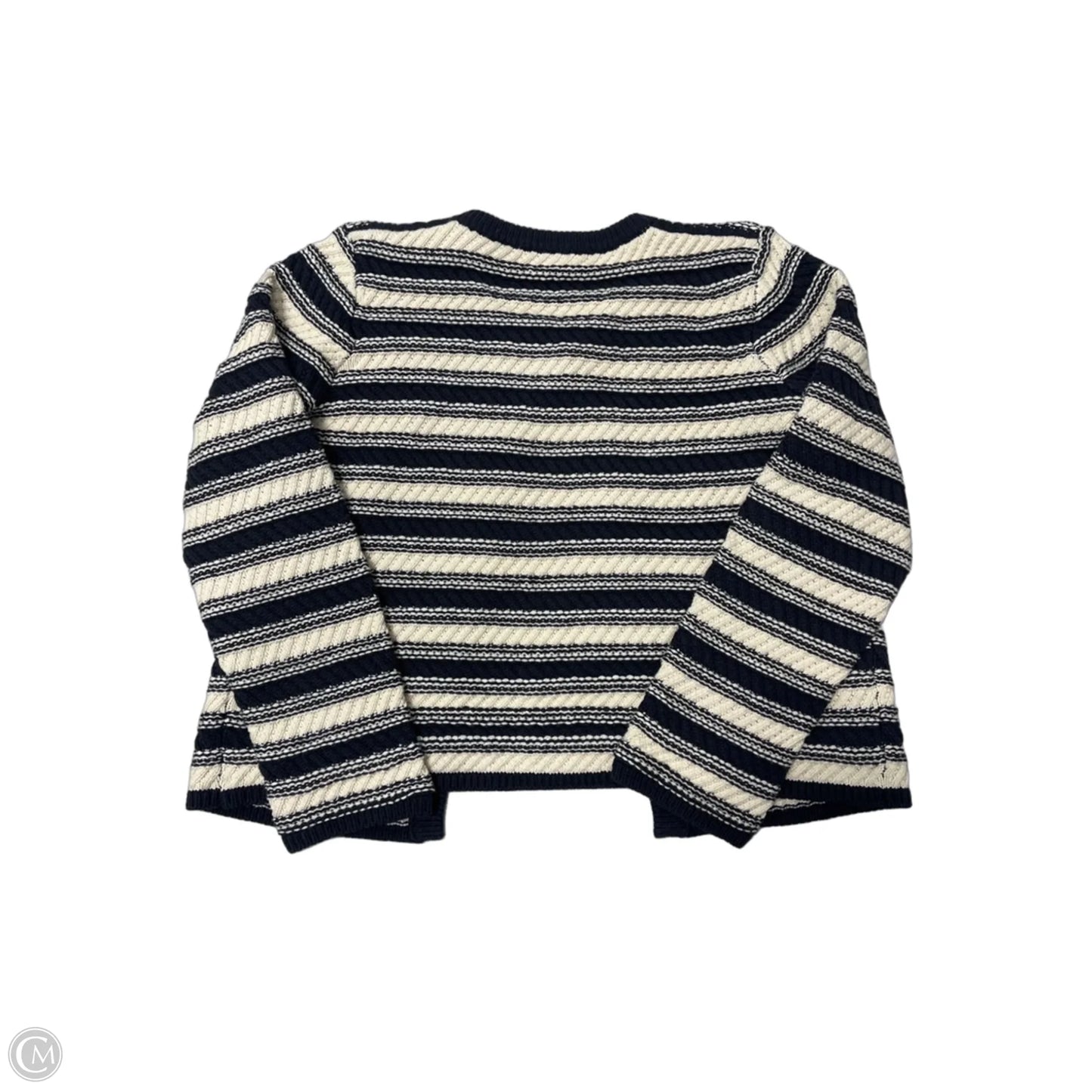Sweater Cardigan By Rails In Black & Cream, Size: S