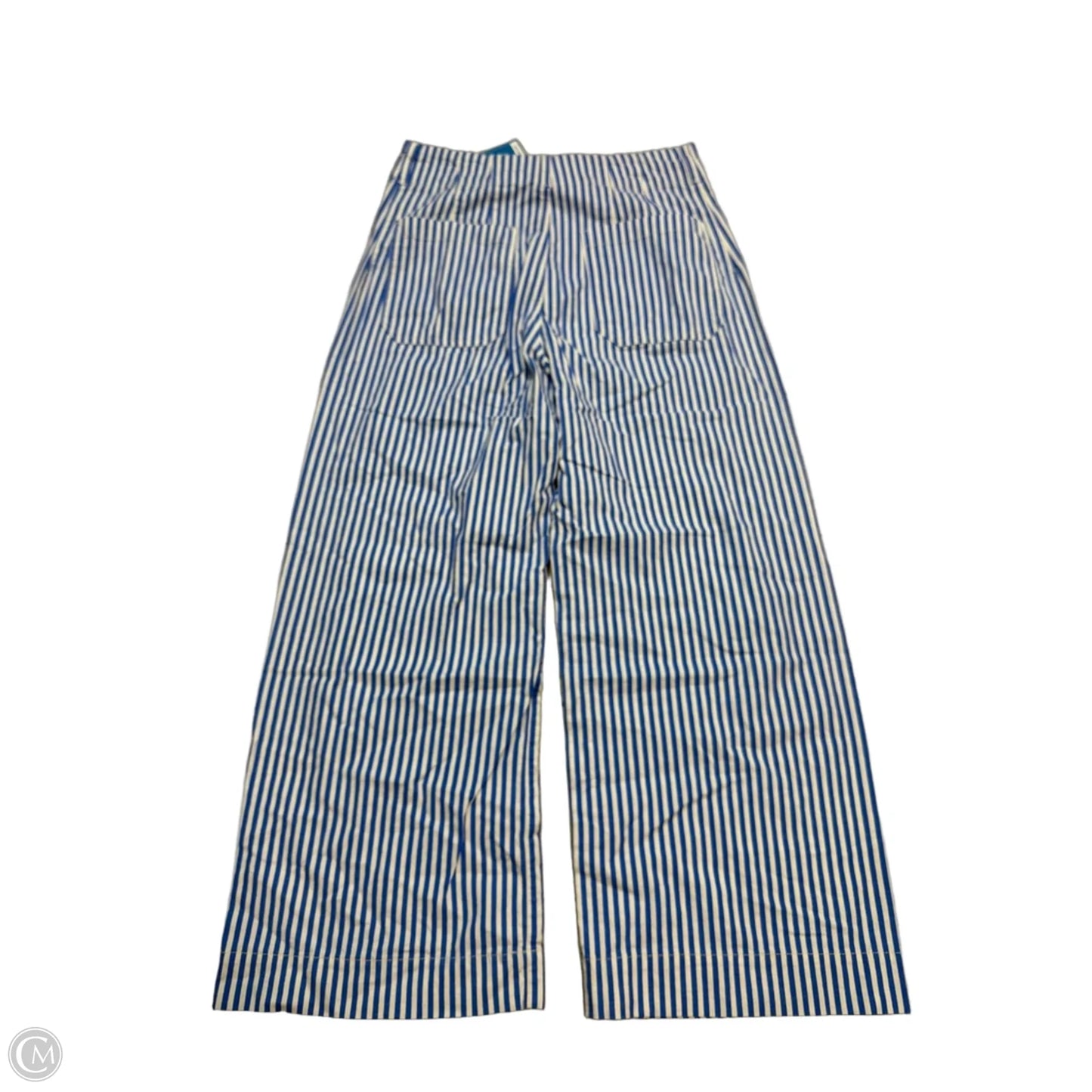 Pants Wide Leg By Maeve In Striped Pattern, Size: 10