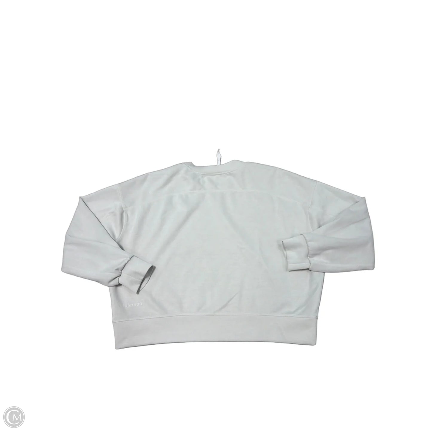 Top Long Sleeve By Lululemon In Grey, Size: M