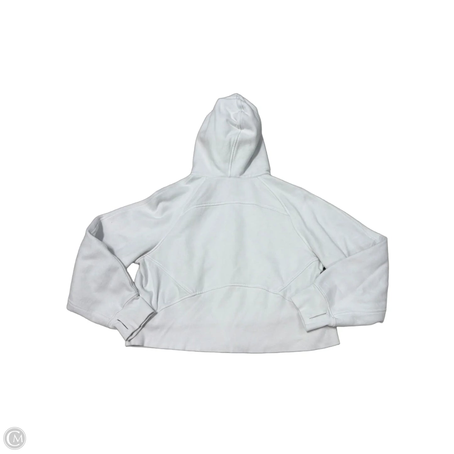 Athletic Sweatshirt Crewneck By Lululemon In White, Size: M