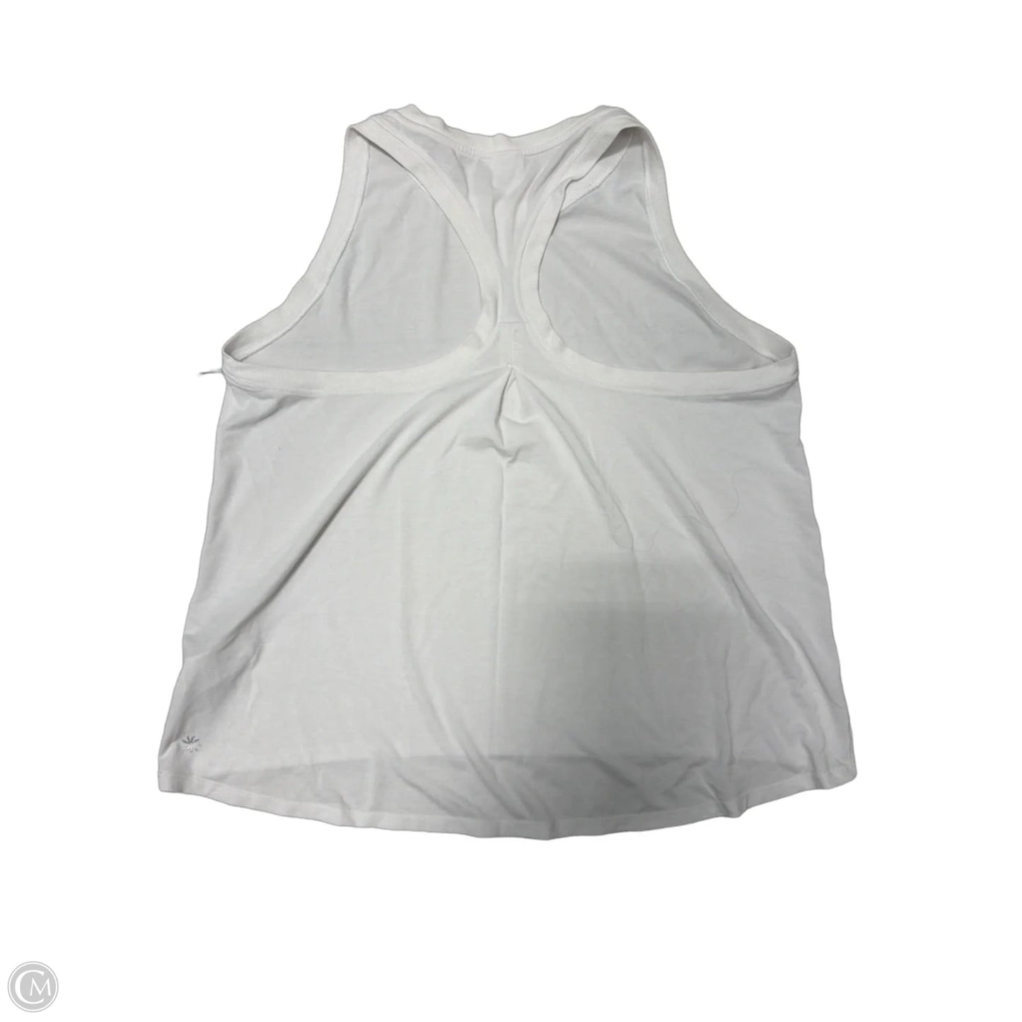 Athletic Tank Top By Athleta In White, Size: L