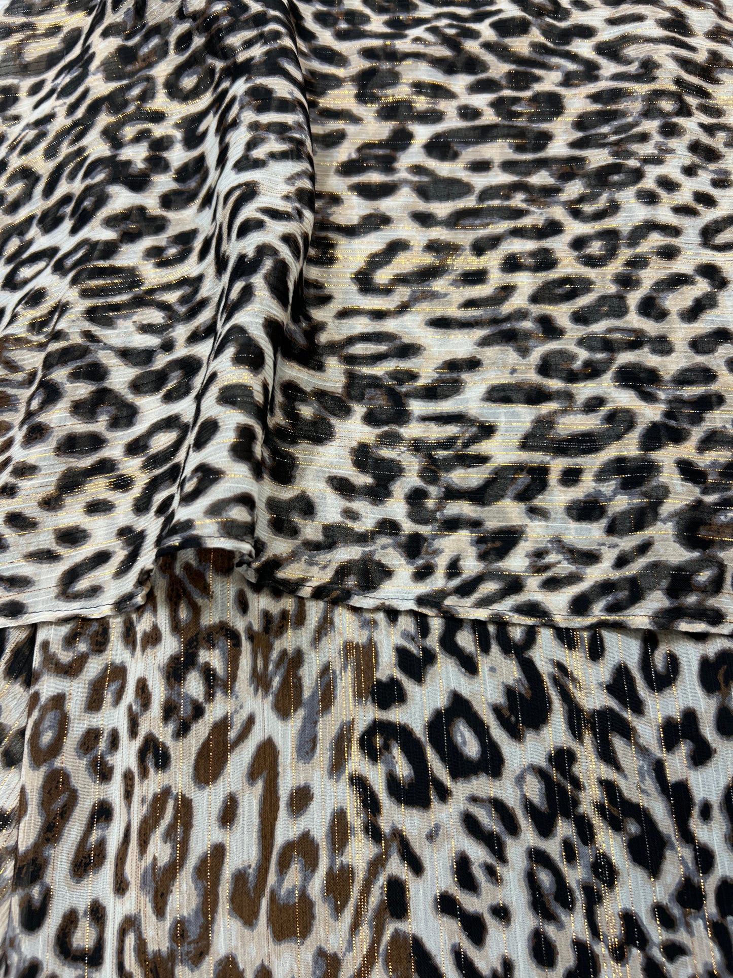 New! Top Long Sleeve By Dkny In Animal Print, Size: Xl