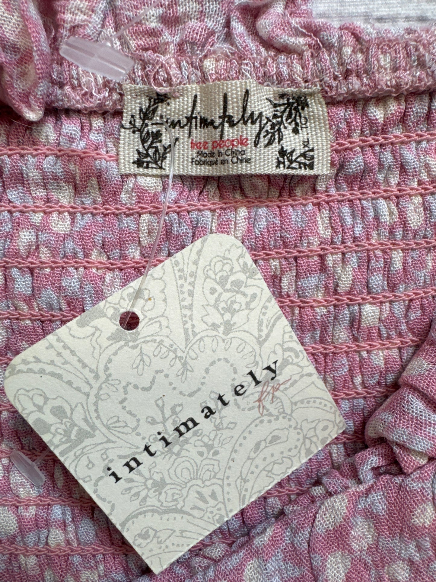 Top Sleeveless By Free People In Pink, Size: Xl