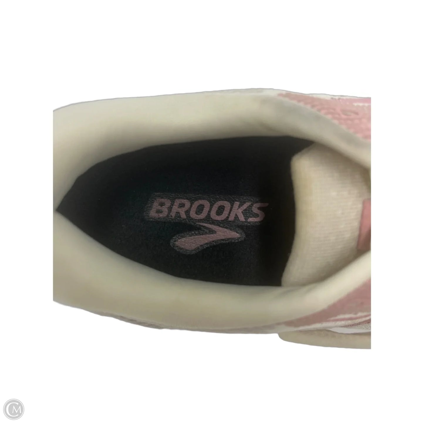 Shoes Athletic By Brooks In Pink & White, Size: 11