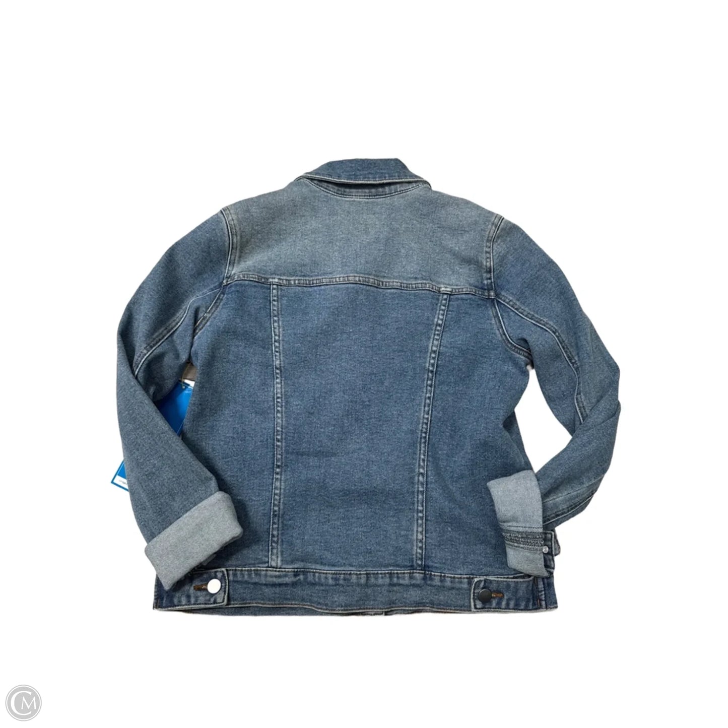 Jacket Denim By Evereve In Blue Denim, Size: M