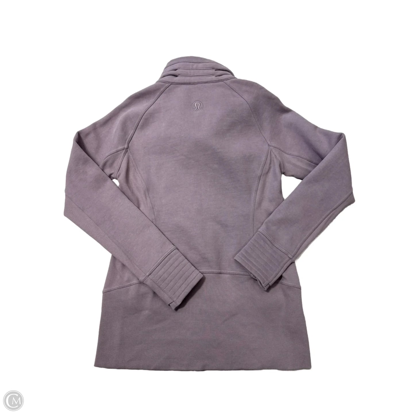 Athletic Jacket By Lululemon In Purple, Size: Xl