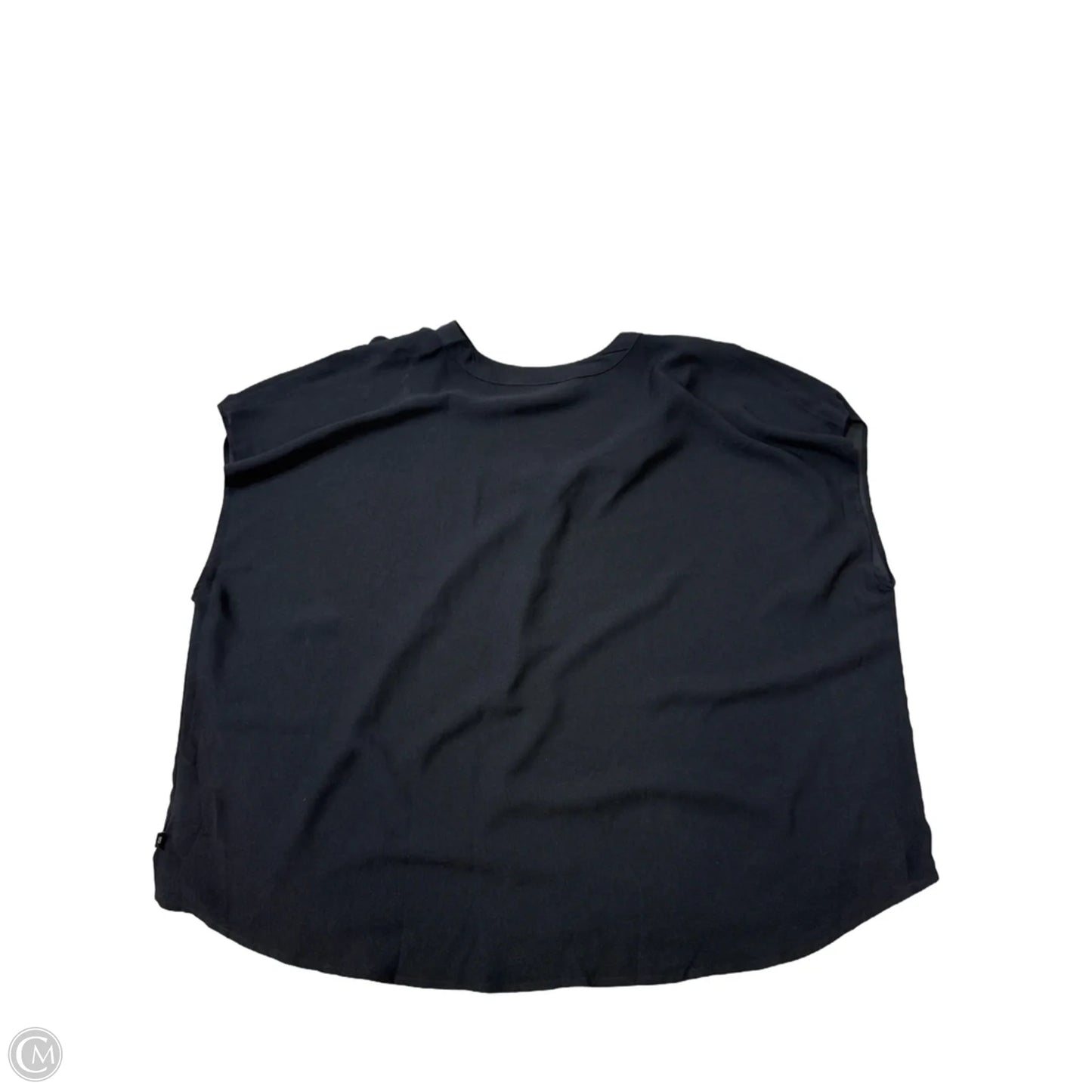 Top Short Sleeve By Banana Republic In Black, Size: 3x