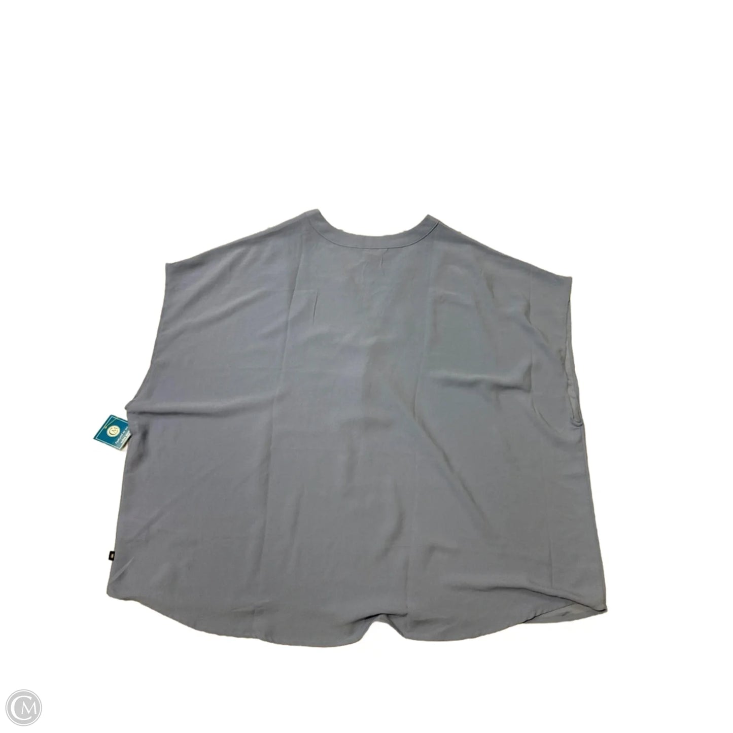 Top Short Sleeve By Banana Republic In Blue, Size: 3x