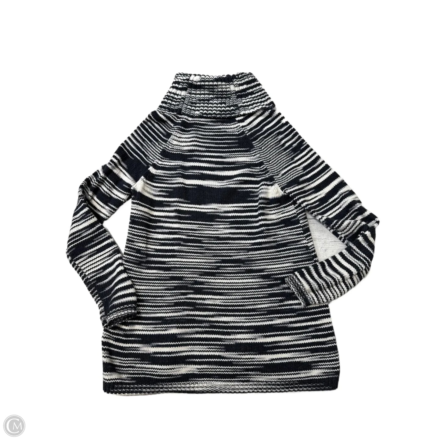 Dress Sweater By Lucky Brand In Striped Pattern, Size: S