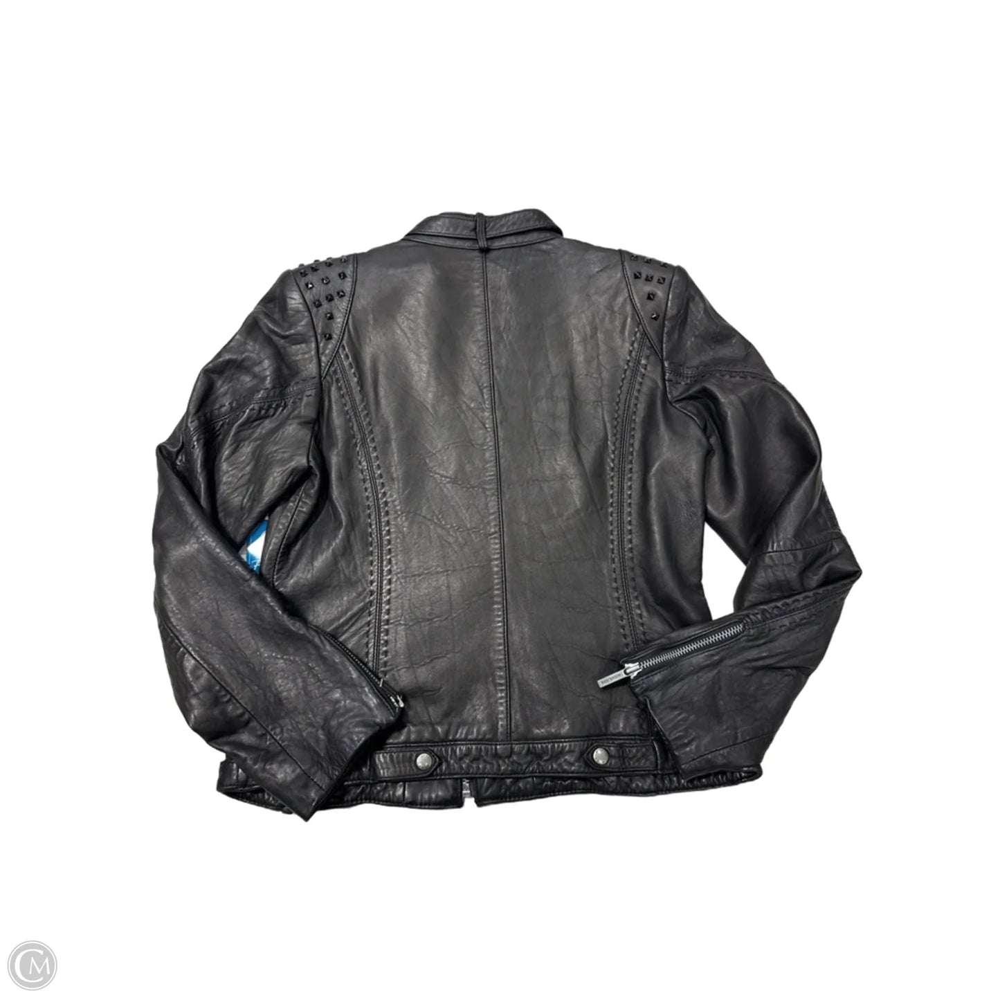 Jacket Designer By Michael Kors In Black, Size: L