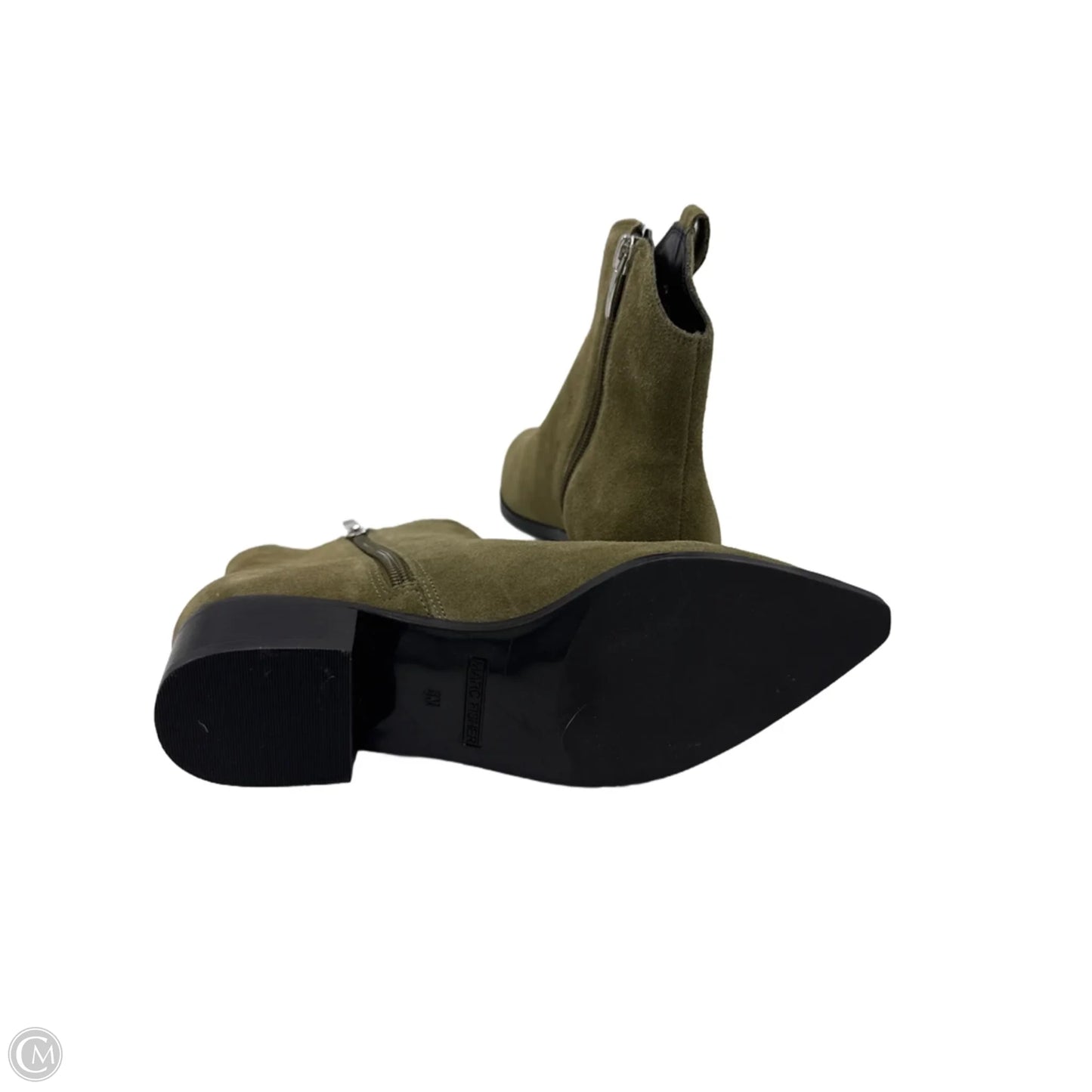 Boots Ankle Heels By Marc Fisher In Green, Size: 6